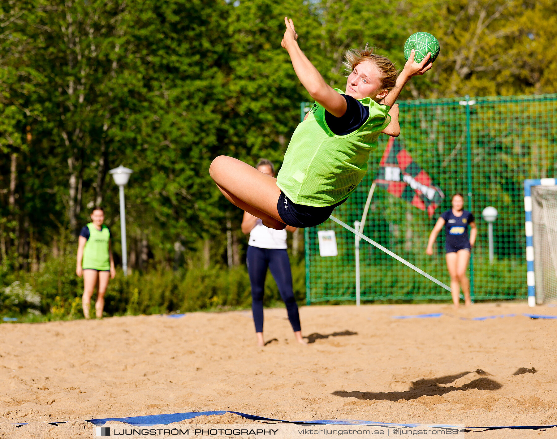 Sverige Dam Beachhandboll Träning,dam,Stöpen Beachhandbollsplan,Stöpen,Sverige,Beachhandboll,Handboll,2023,310862