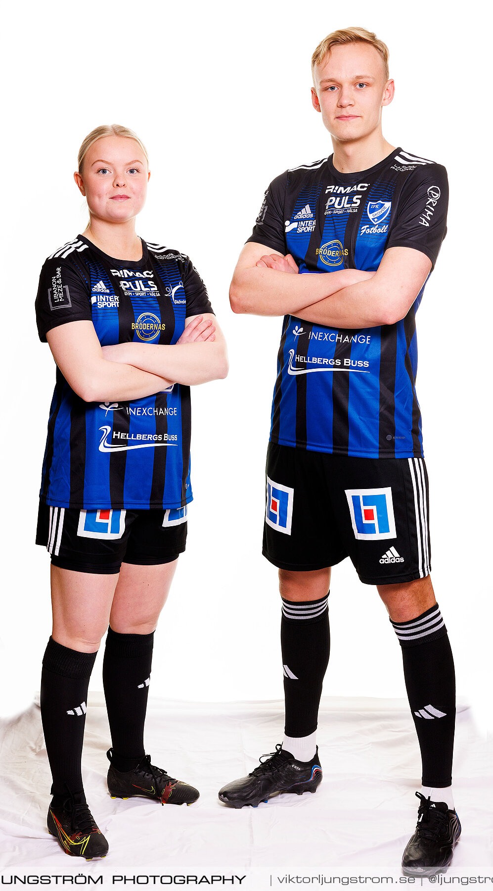 IFK Skövde FK & Skövde KIK Matchtröjor,mix,Lillegårdens IP,Skövde,Sverige,Lagfotografering,,2023,311100