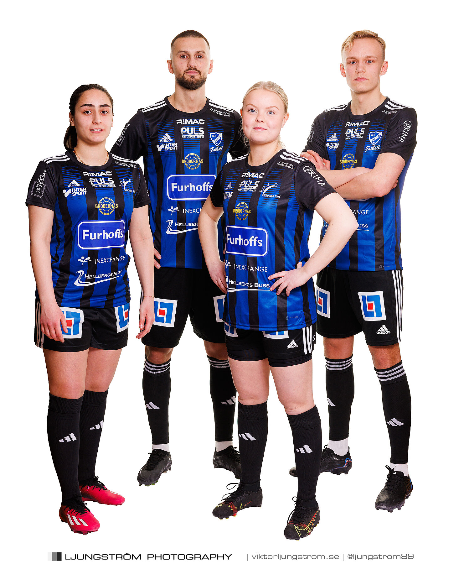 IFK Skövde FK & Skövde KIK Matchtröjor,mix,Lillegårdens IP,Skövde,Sverige,Lagfotografering,,2023,311114