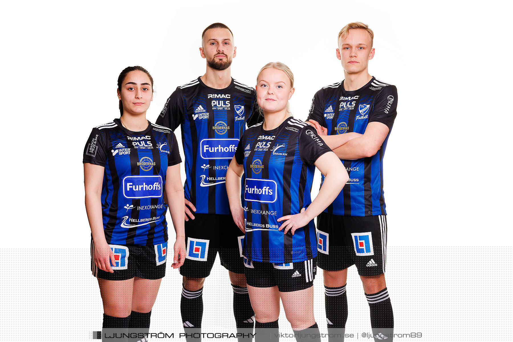 IFK Skövde FK & Skövde KIK Matchtröjor,mix,Lillegårdens IP,Skövde,Sverige,Lagfotografering,,2023,311115