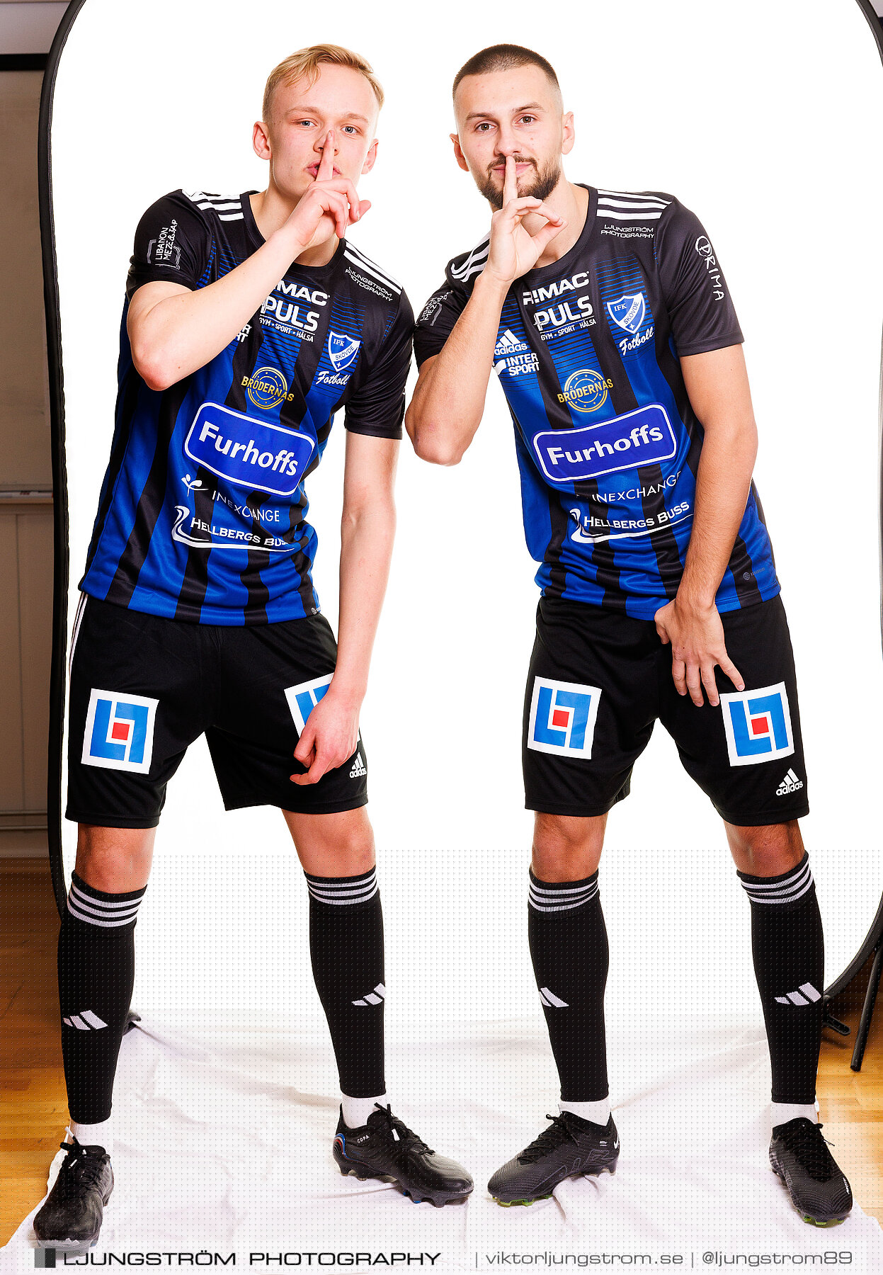 IFK Skövde FK & Skövde KIK Matchtröjor,mix,Lillegårdens IP,Skövde,Sverige,Lagfotografering,,2023,311123