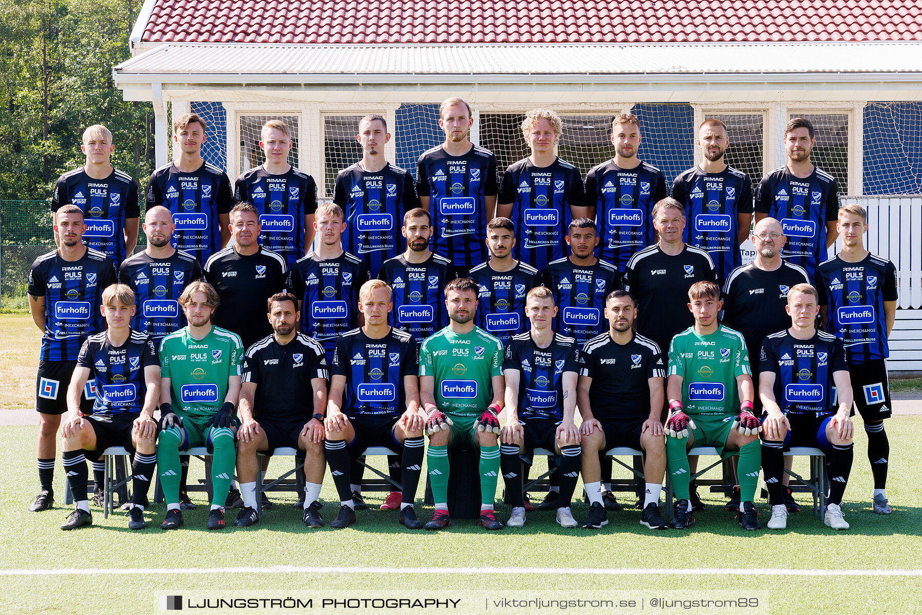 IFK Skövde FK 2023,herr,Lillegårdens IP,Skövde,Sverige,Lagfotografering,,2023,311271