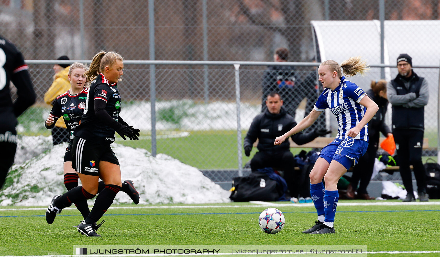 Träningsmatch Lidköpings FK-IFK Göteborg 4-3,dam,Ågårdsvallen,Lidköping,Sverige,Fotboll,,2023,312333