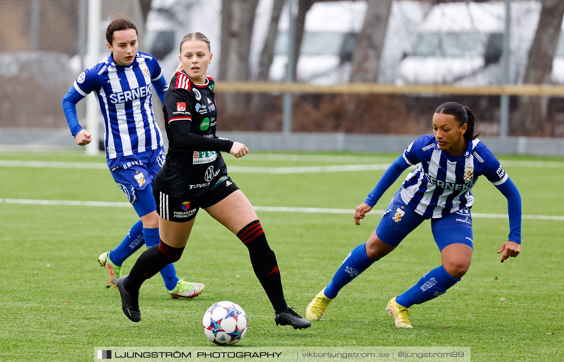 Träningsmatch Lidköpings FK-IFK Göteborg 4-3,dam,Ågårdsvallen,Lidköping,Sverige,Fotboll,,2023,312336