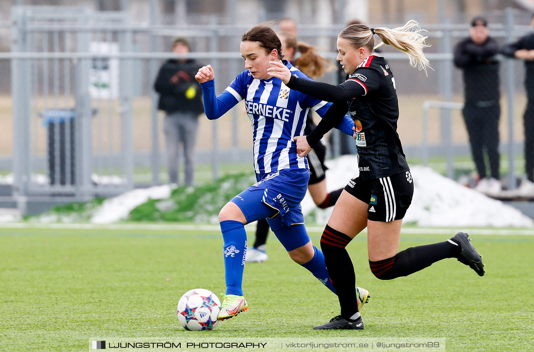 Träningsmatch Lidköpings FK-IFK Göteborg 4-3,dam,Ågårdsvallen,Lidköping,Sverige,Fotboll,,2023,312354