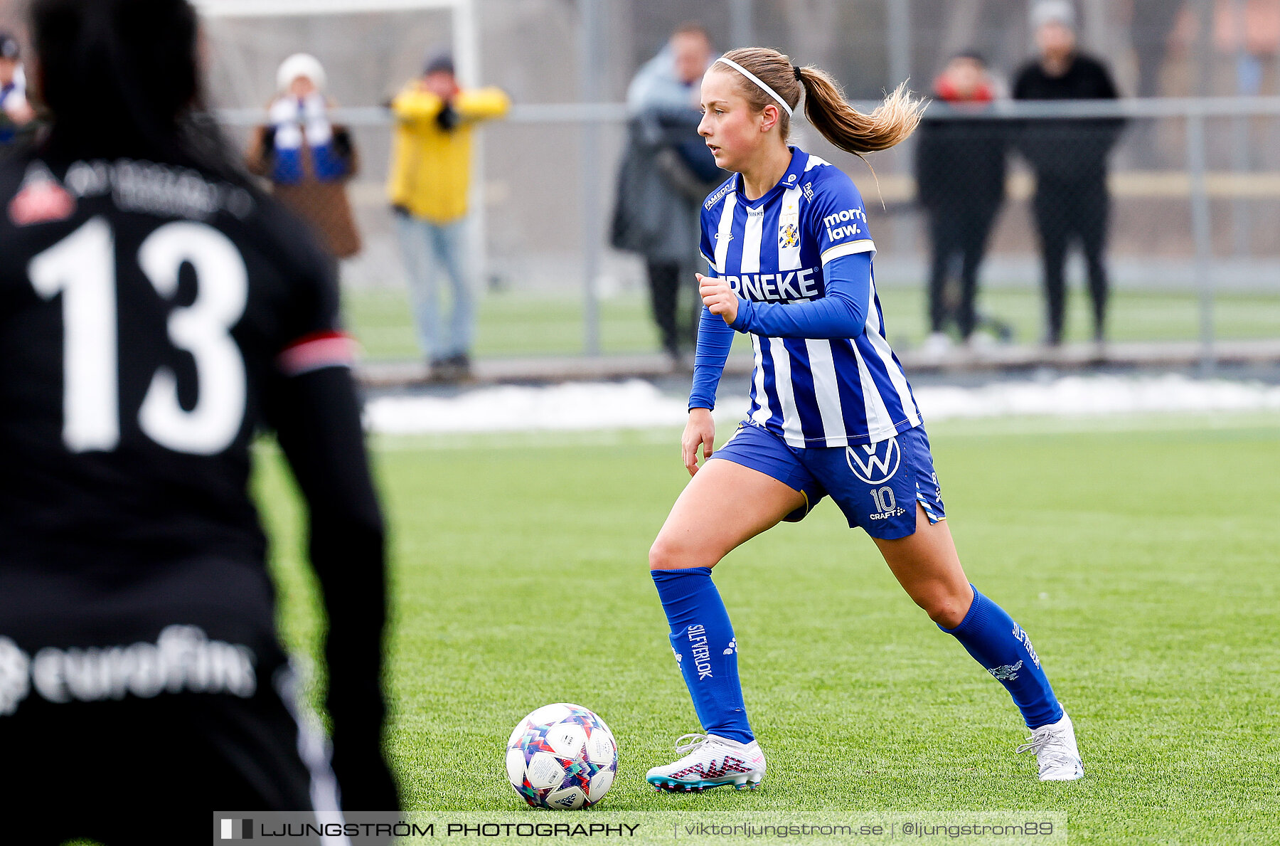 Träningsmatch Lidköpings FK-IFK Göteborg 4-3,dam,Ågårdsvallen,Lidköping,Sverige,Fotboll,,2023,312361