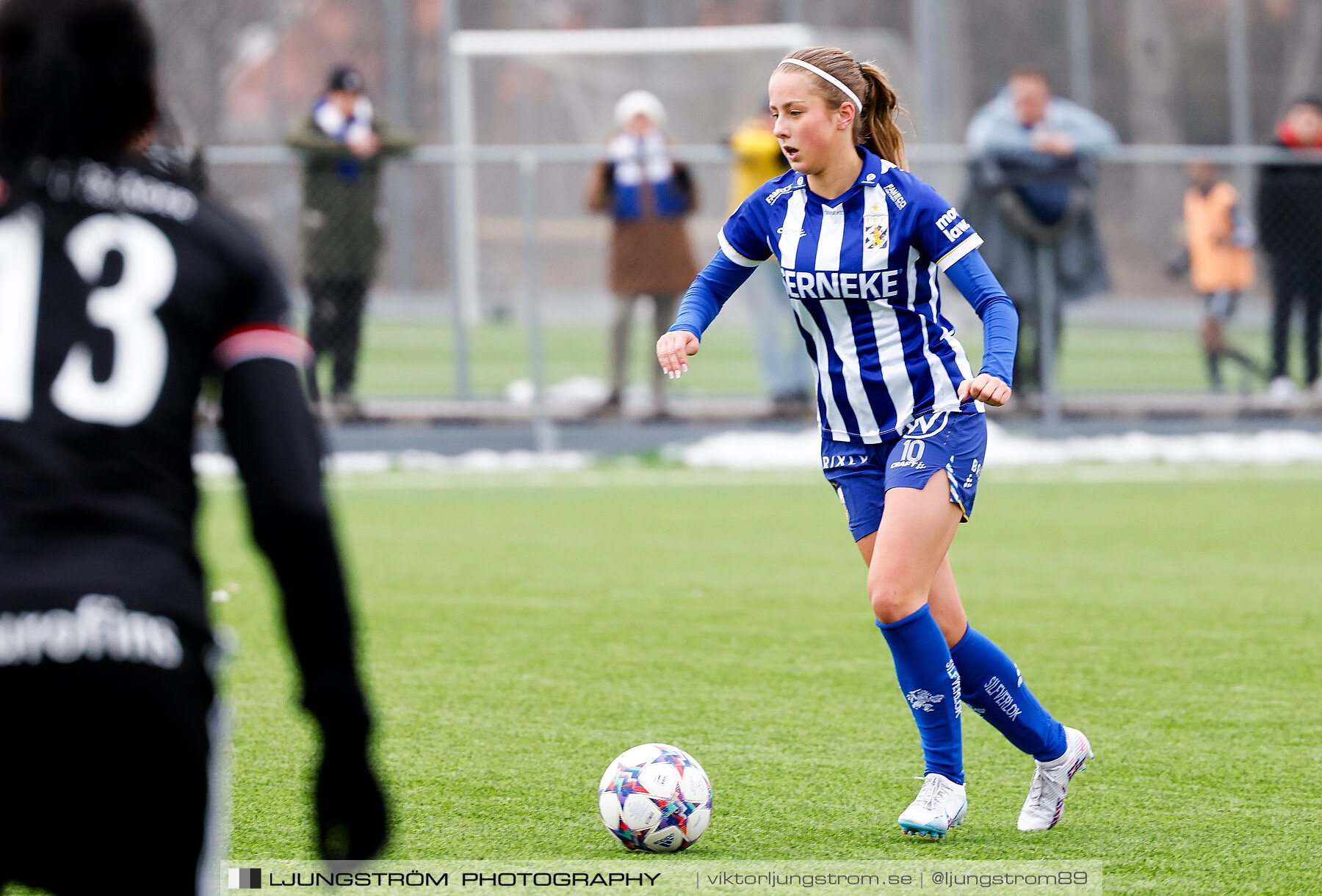 Träningsmatch Lidköpings FK-IFK Göteborg 4-3,dam,Ågårdsvallen,Lidköping,Sverige,Fotboll,,2023,312362