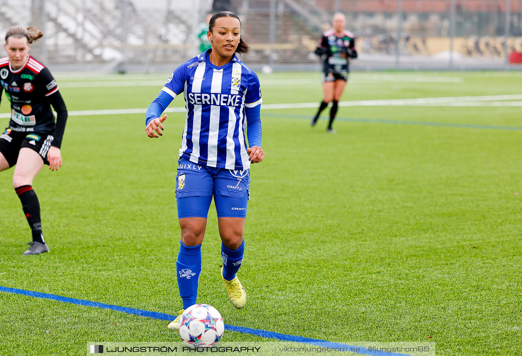 Träningsmatch Lidköpings FK-IFK Göteborg 4-3,dam,Ågårdsvallen,Lidköping,Sverige,Fotboll,,2023,312370