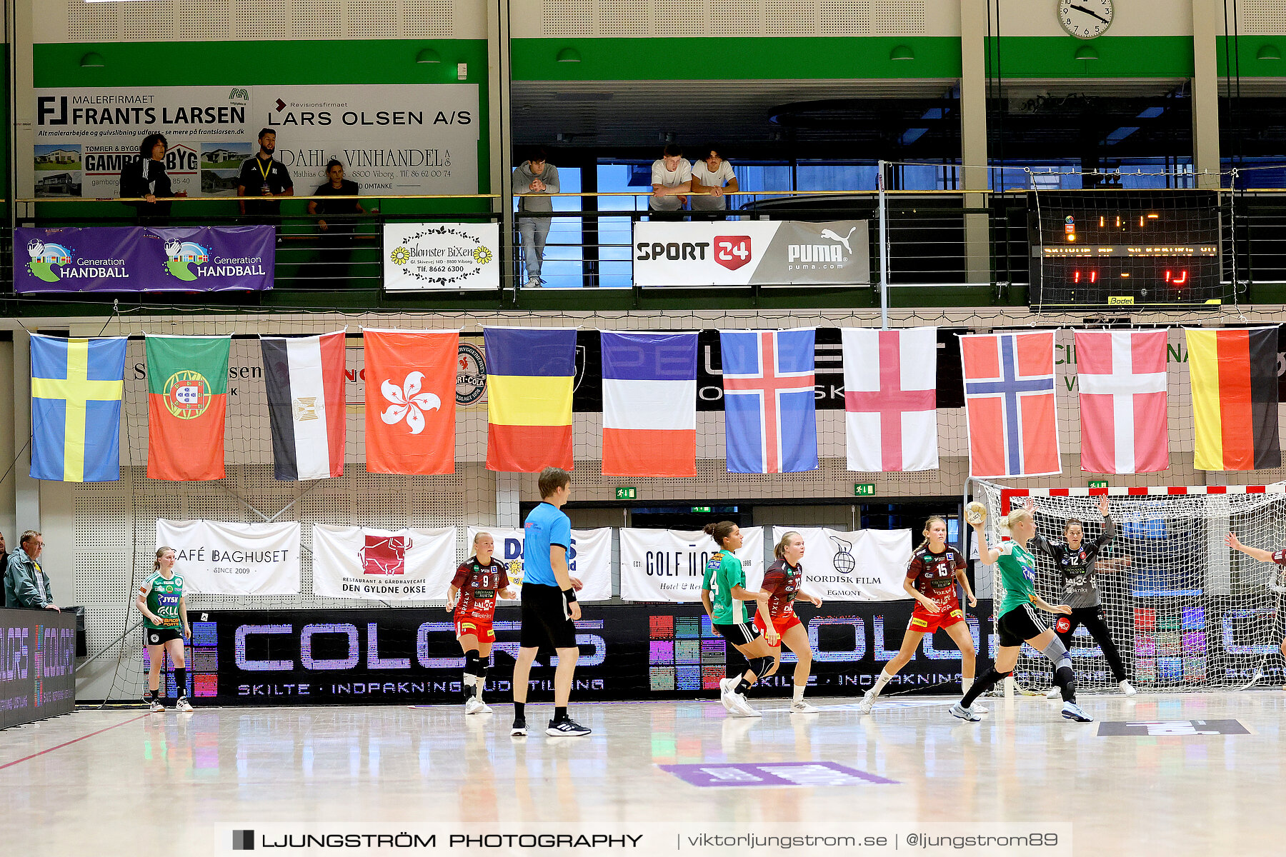 Generation Handball Silkeborg-Voel KFUM-Skövde HF 29-25,dam,Biocirc Arena,Viborg,Danmark,Handboll,,2023,313338