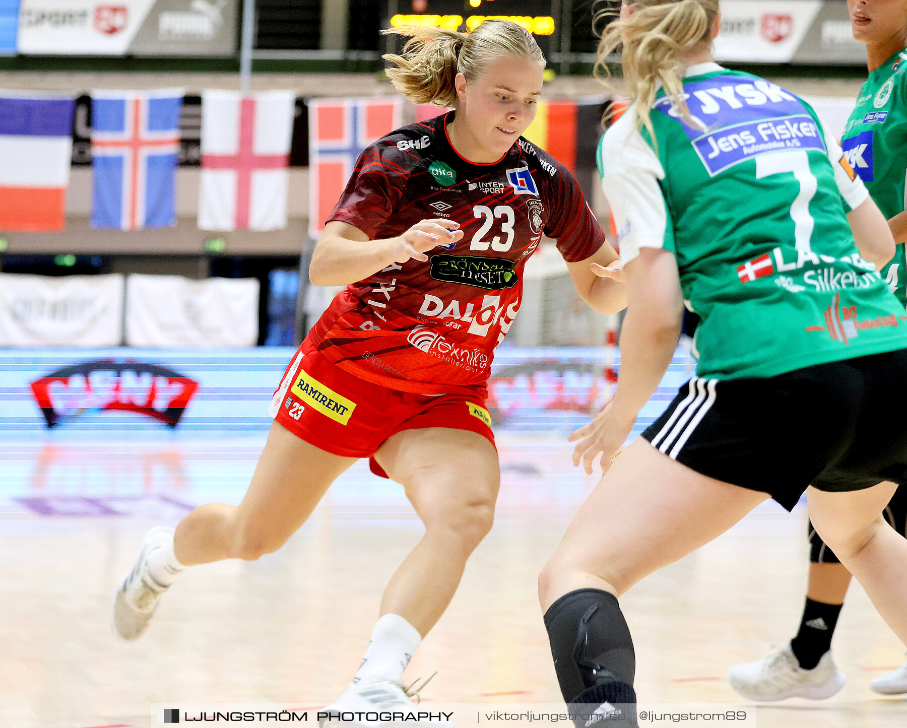 Generation Handball Silkeborg-Voel KFUM-Skövde HF 29-25,dam,Biocirc Arena,Viborg,Danmark,Handboll,,2023,313342