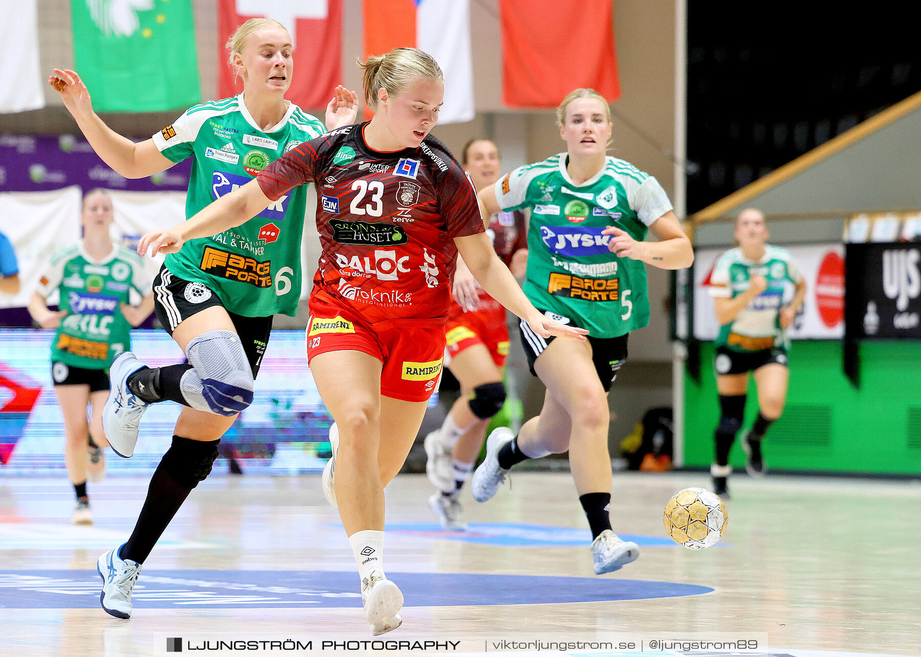 Generation Handball Silkeborg-Voel KFUM-Skövde HF 29-25,dam,Biocirc Arena,Viborg,Danmark,Handboll,,2023,313360