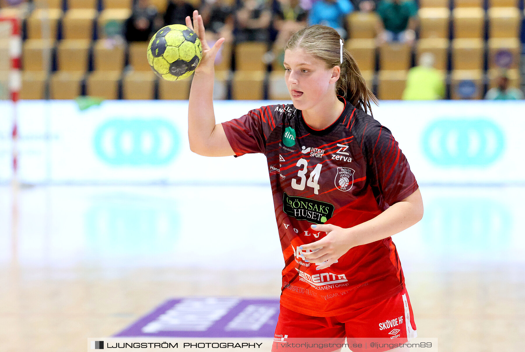 Generation Handball U17 Skövde HF-Viborg HK 1 14-16,dam,Biocirc Arena,Viborg,Danmark,Handboll,,2023,313595