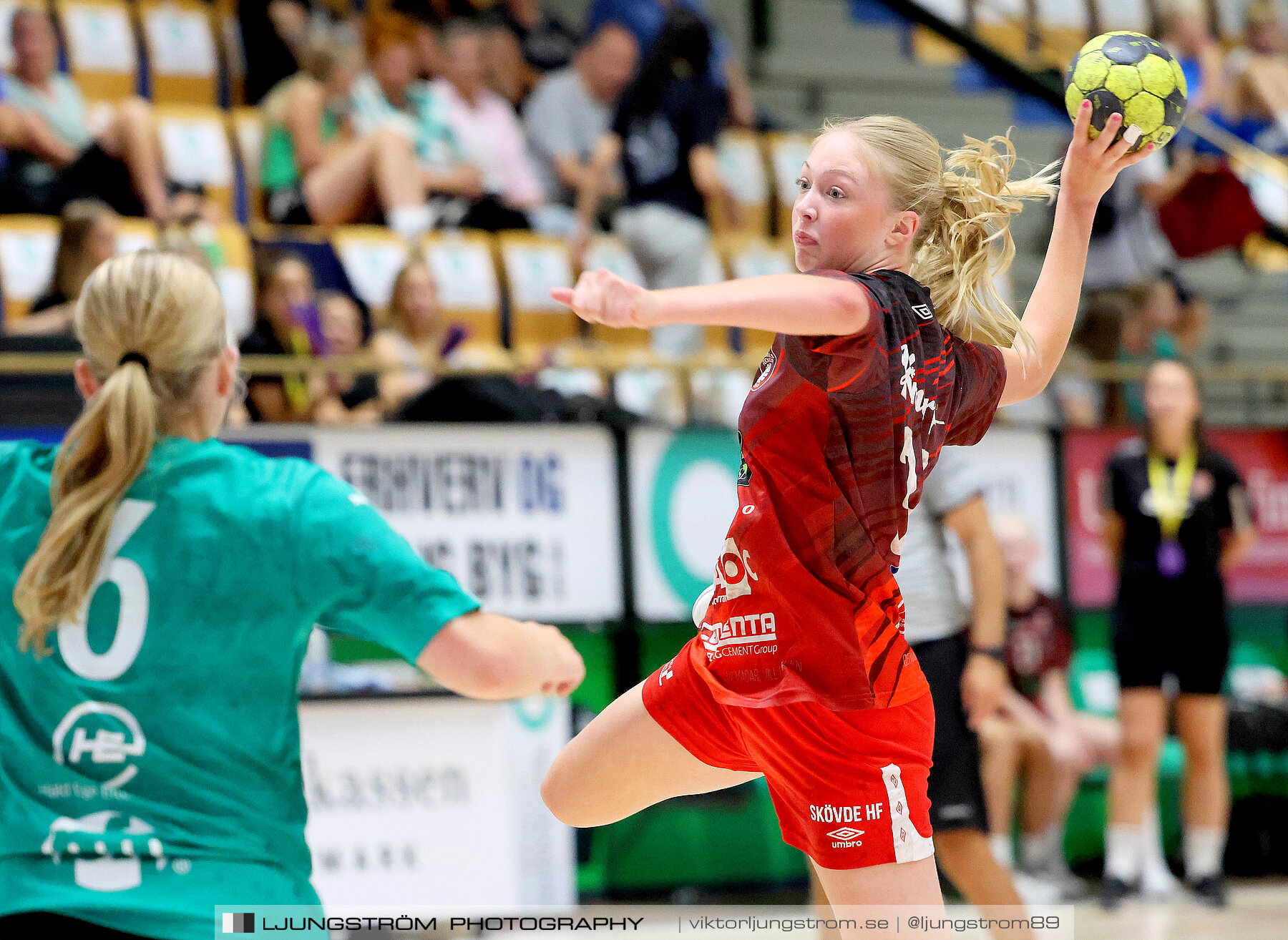 Generation Handball U17 Skövde HF-Viborg HK 1 14-16,dam,Biocirc Arena,Viborg,Danmark,Handboll,,2023,313597