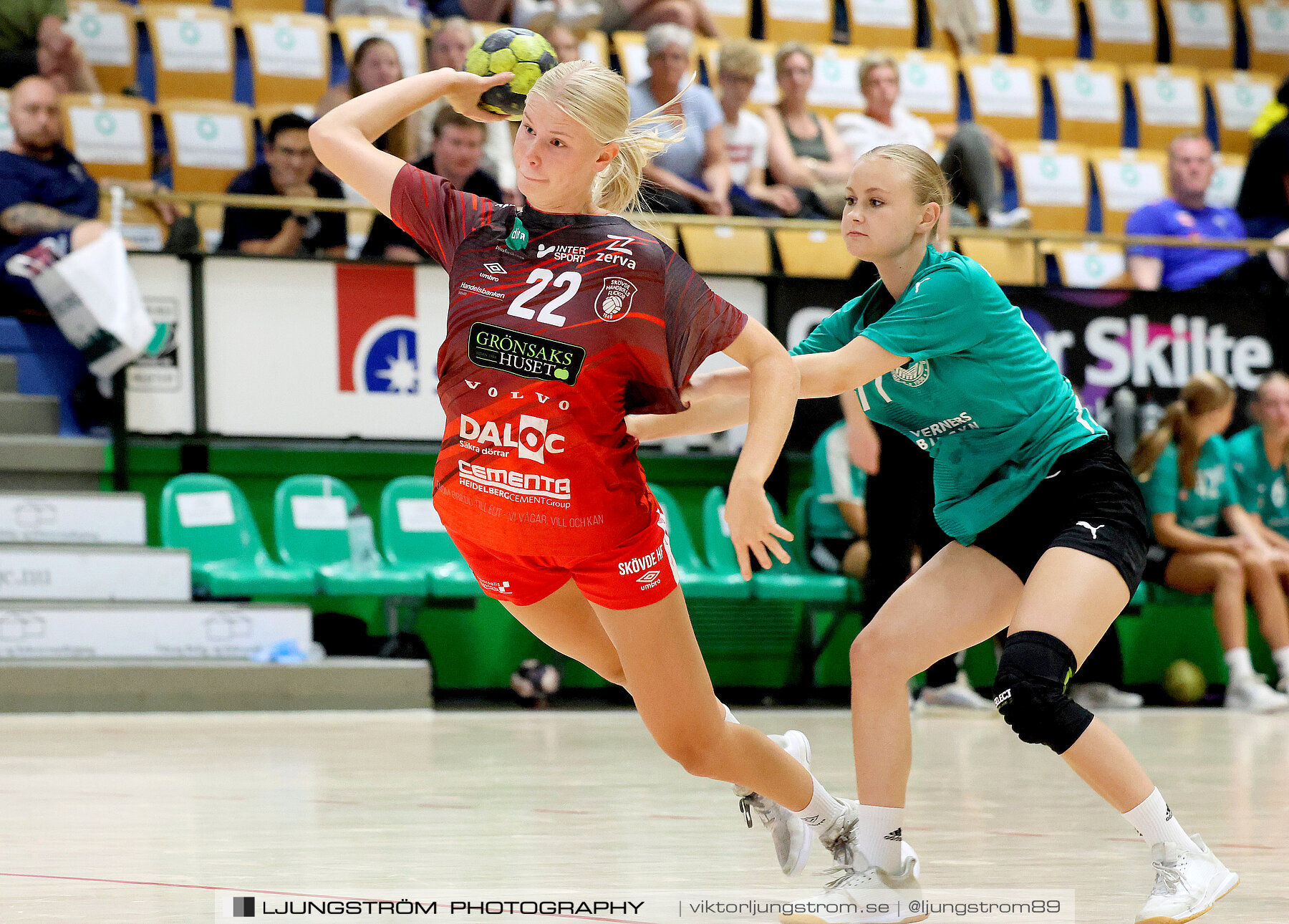 Generation Handball U17 Skövde HF-Viborg HK 1 14-16,dam,Biocirc Arena,Viborg,Danmark,Handboll,,2023,313616