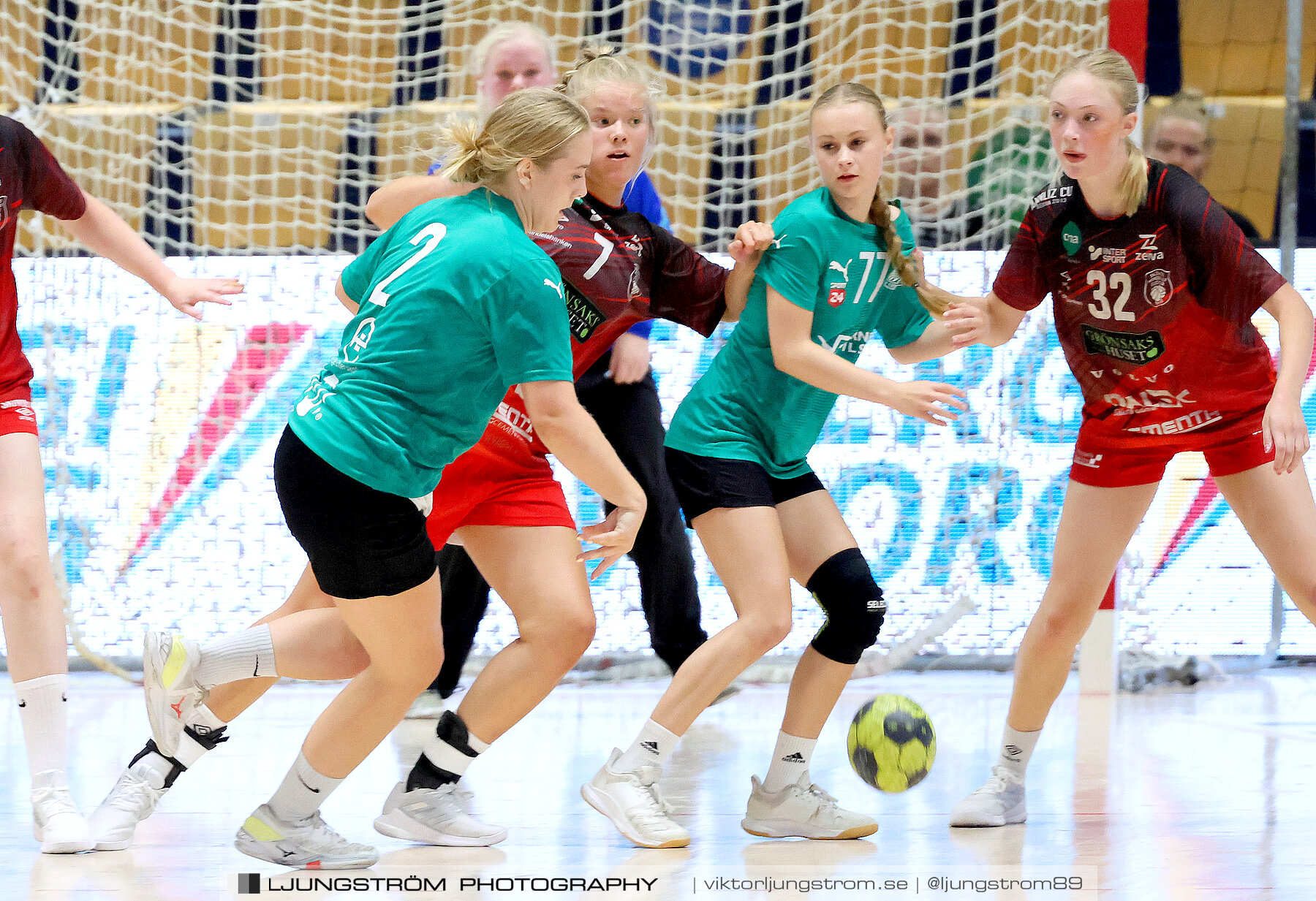 Generation Handball U17 Skövde HF-Viborg HK 1 14-16,dam,Biocirc Arena,Viborg,Danmark,Handboll,,2023,313634
