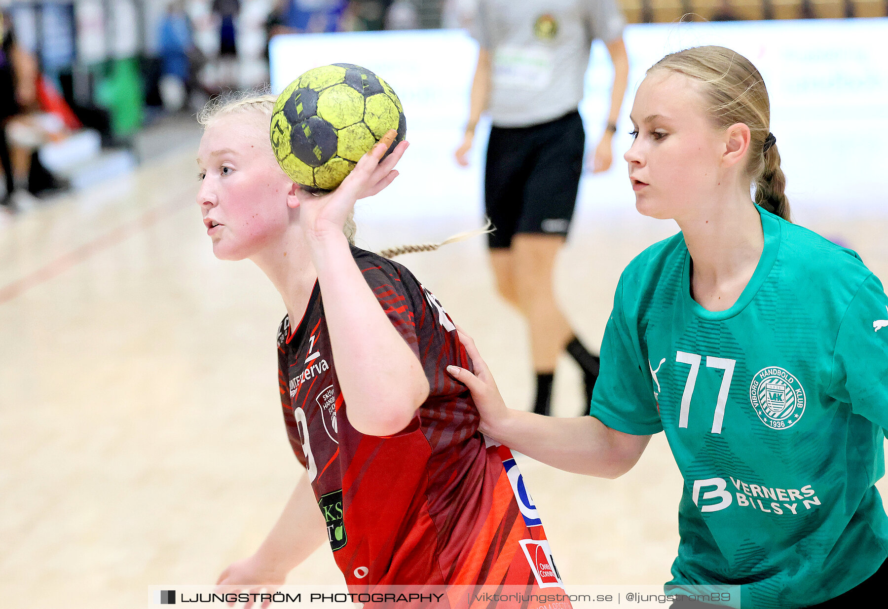 Generation Handball U17 Skövde HF-Viborg HK 1 14-16,dam,Biocirc Arena,Viborg,Danmark,Handboll,,2023,313642