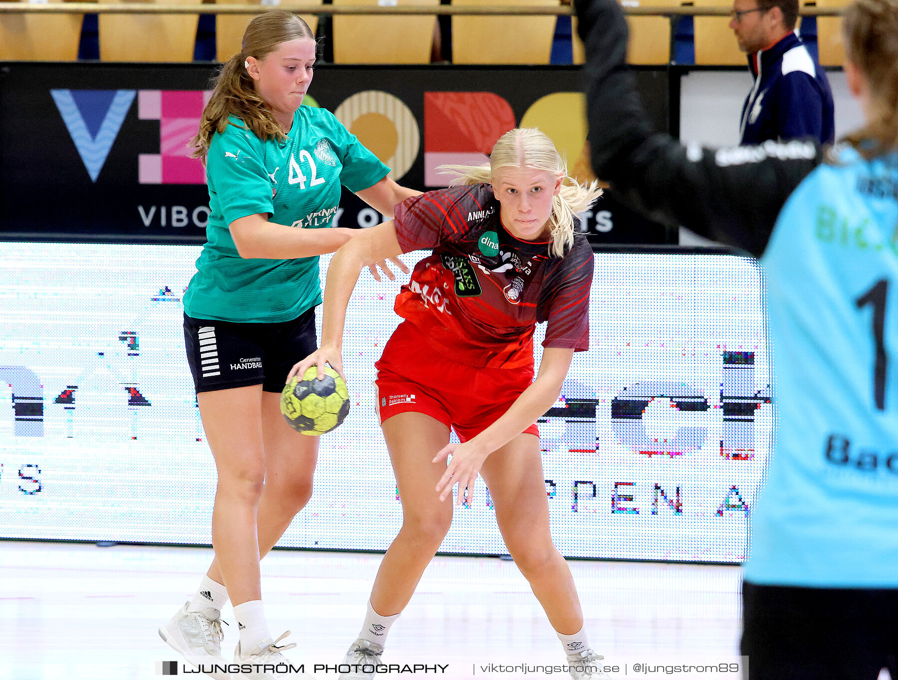 Generation Handball U17 Skövde HF-Viborg HK 1 14-16,dam,Biocirc Arena,Viborg,Danmark,Handboll,,2023,313649