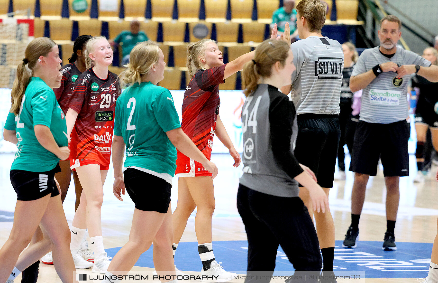 Generation Handball U17 Skövde HF-Viborg HK 1 14-16,dam,Biocirc Arena,Viborg,Danmark,Handboll,,2023,313687