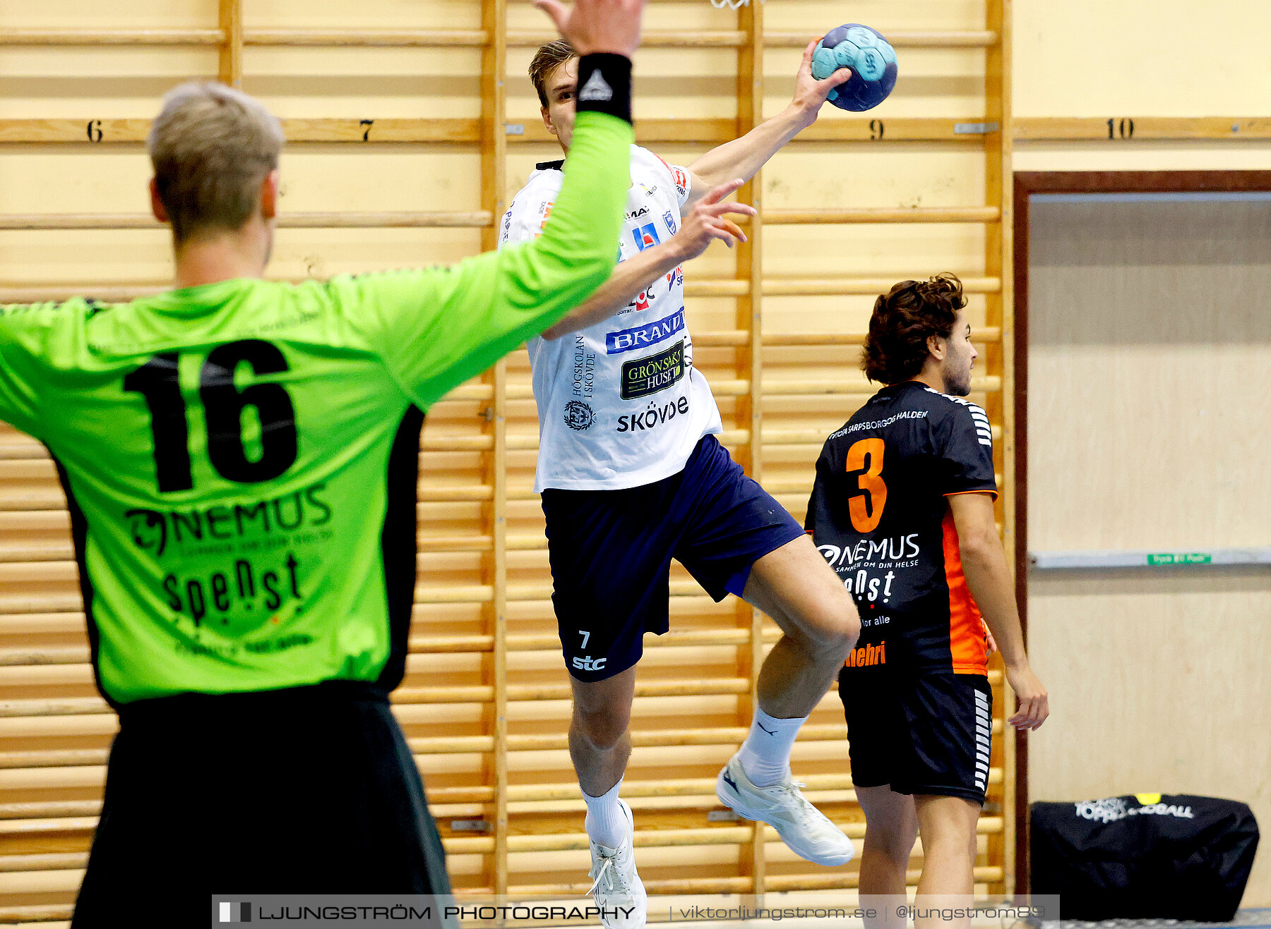 Träningsmatch IFK Skövde HK-Halden Topphåndball 28-25,herr,Arena Skövde,Skövde,Sverige,Handboll,,2023,313761