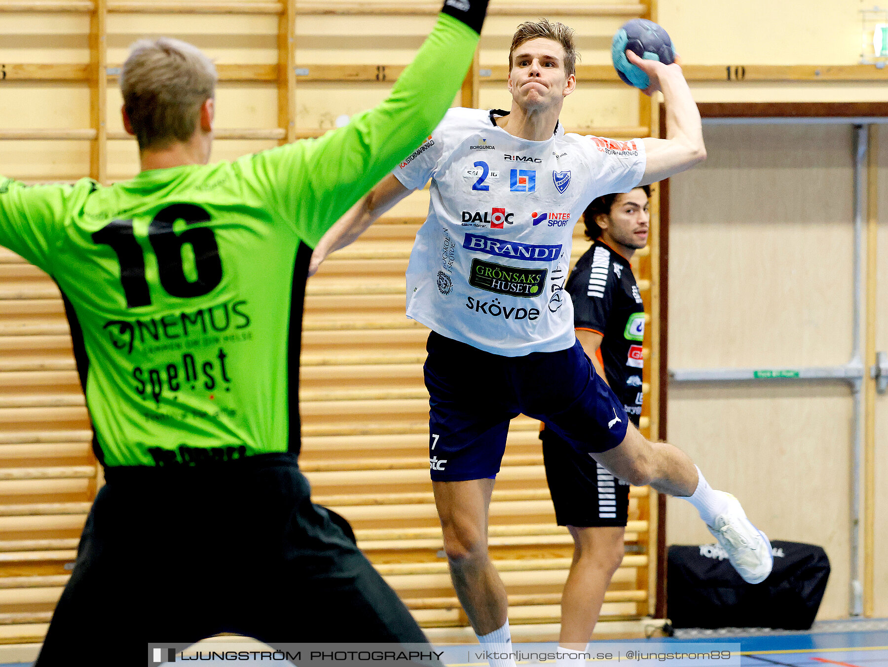 Träningsmatch IFK Skövde HK-Halden Topphåndball 28-25,herr,Arena Skövde,Skövde,Sverige,Handboll,,2023,313765