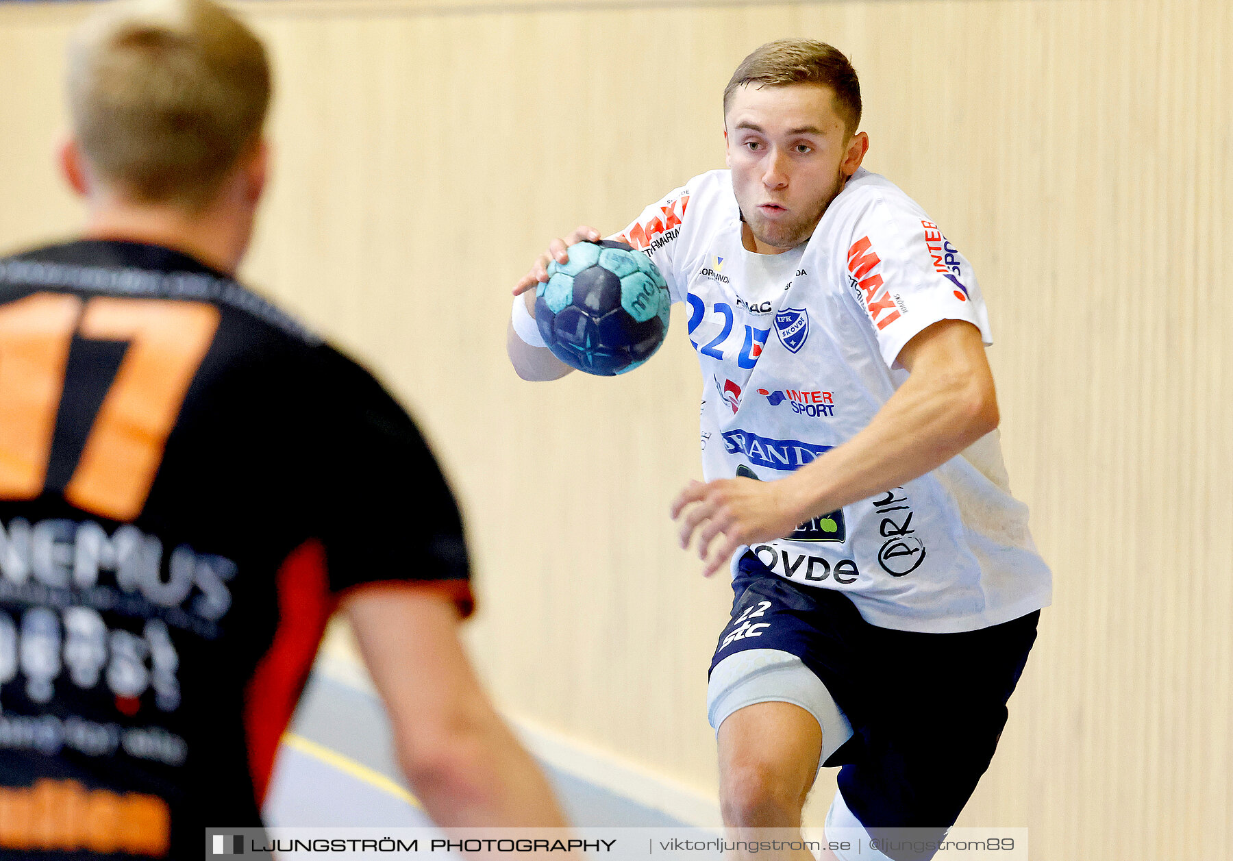 Träningsmatch IFK Skövde HK-Halden Topphåndball 28-25,herr,Arena Skövde,Skövde,Sverige,Handboll,,2023,313766