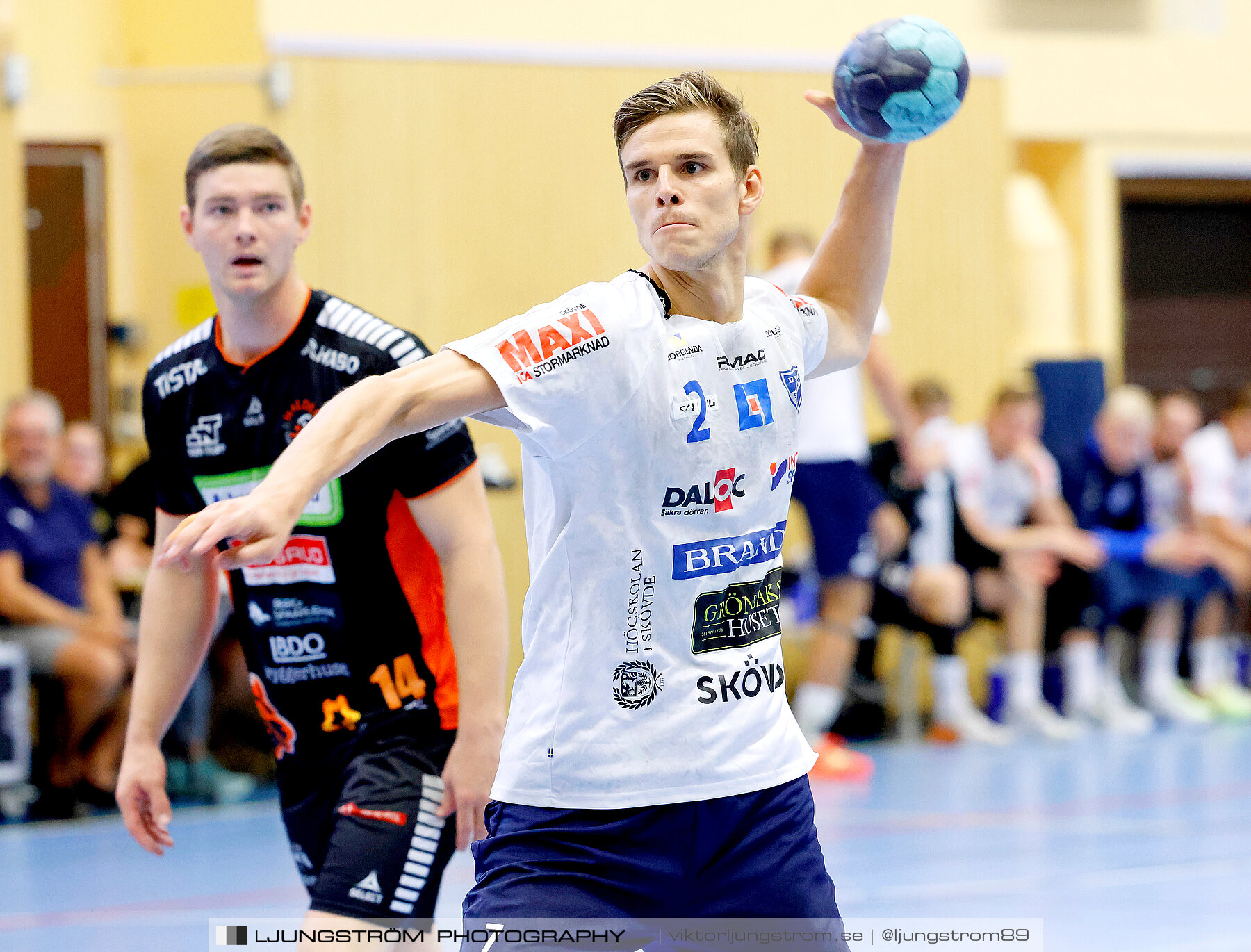 Träningsmatch IFK Skövde HK-Halden Topphåndball 28-25,herr,Arena Skövde,Skövde,Sverige,Handboll,,2023,313767