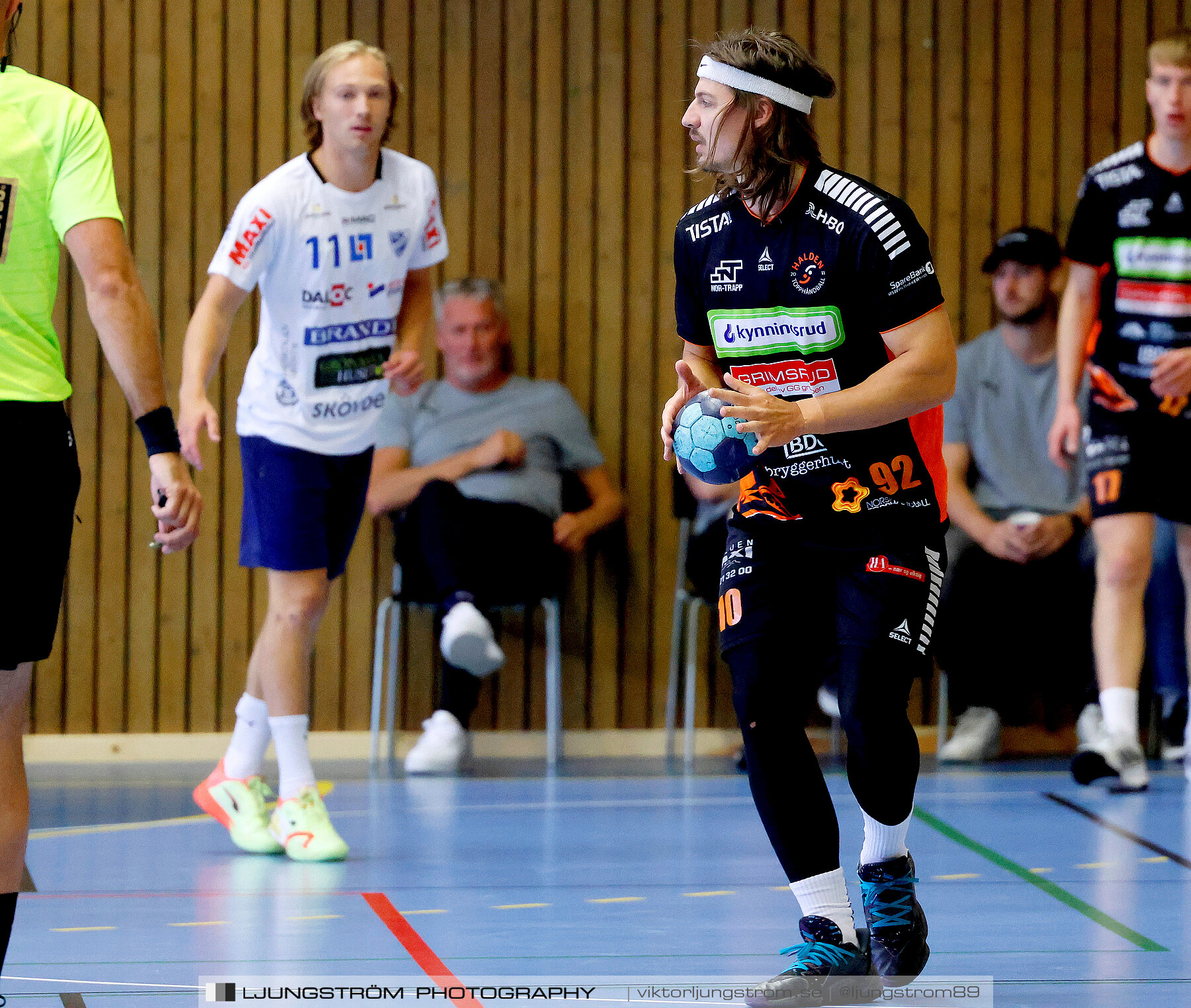 Träningsmatch IFK Skövde HK-Halden Topphåndball 28-25,herr,Arena Skövde,Skövde,Sverige,Handboll,,2023,313775