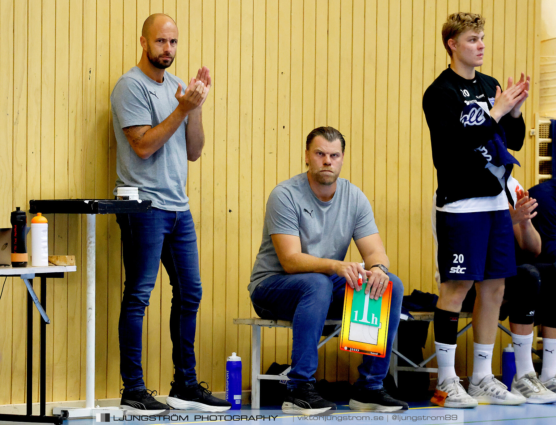 Träningsmatch IFK Skövde HK-Halden Topphåndball 28-25,herr,Arena Skövde,Skövde,Sverige,Handboll,,2023,313782