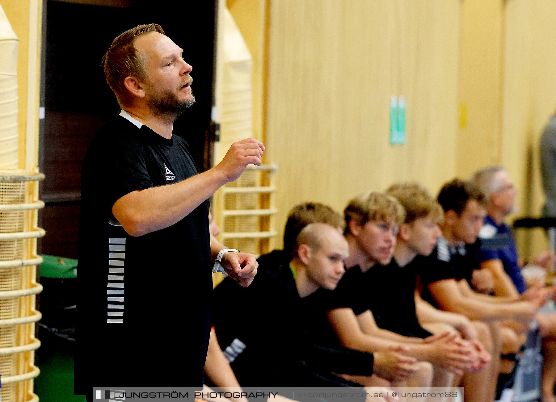 Träningsmatch IFK Skövde HK-Halden Topphåndball 28-25,herr,Arena Skövde,Skövde,Sverige,Handboll,,2023,313787