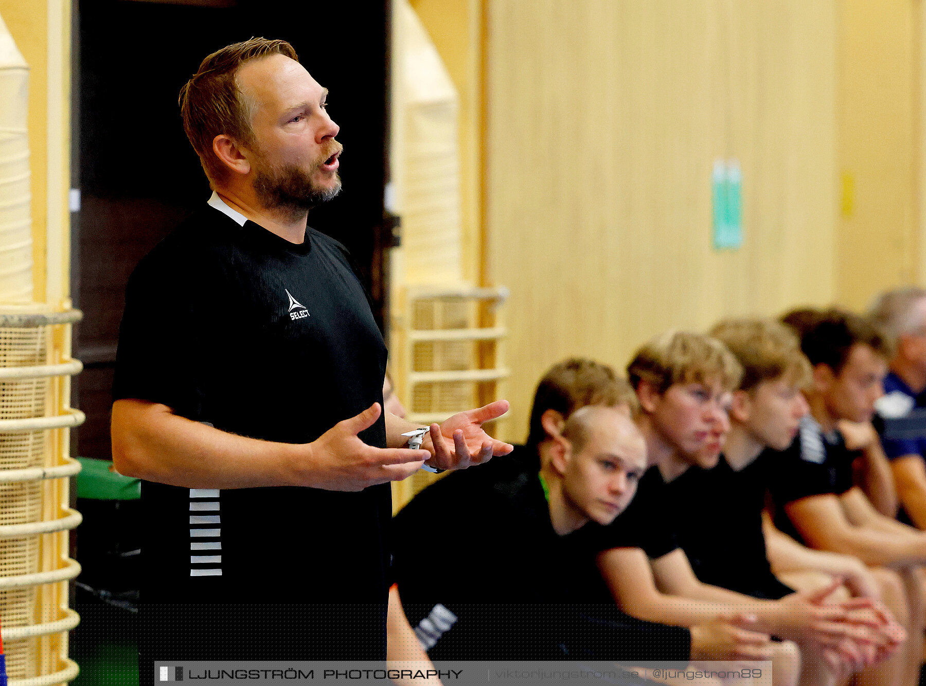 Träningsmatch IFK Skövde HK-Halden Topphåndball 28-25,herr,Arena Skövde,Skövde,Sverige,Handboll,,2023,313788