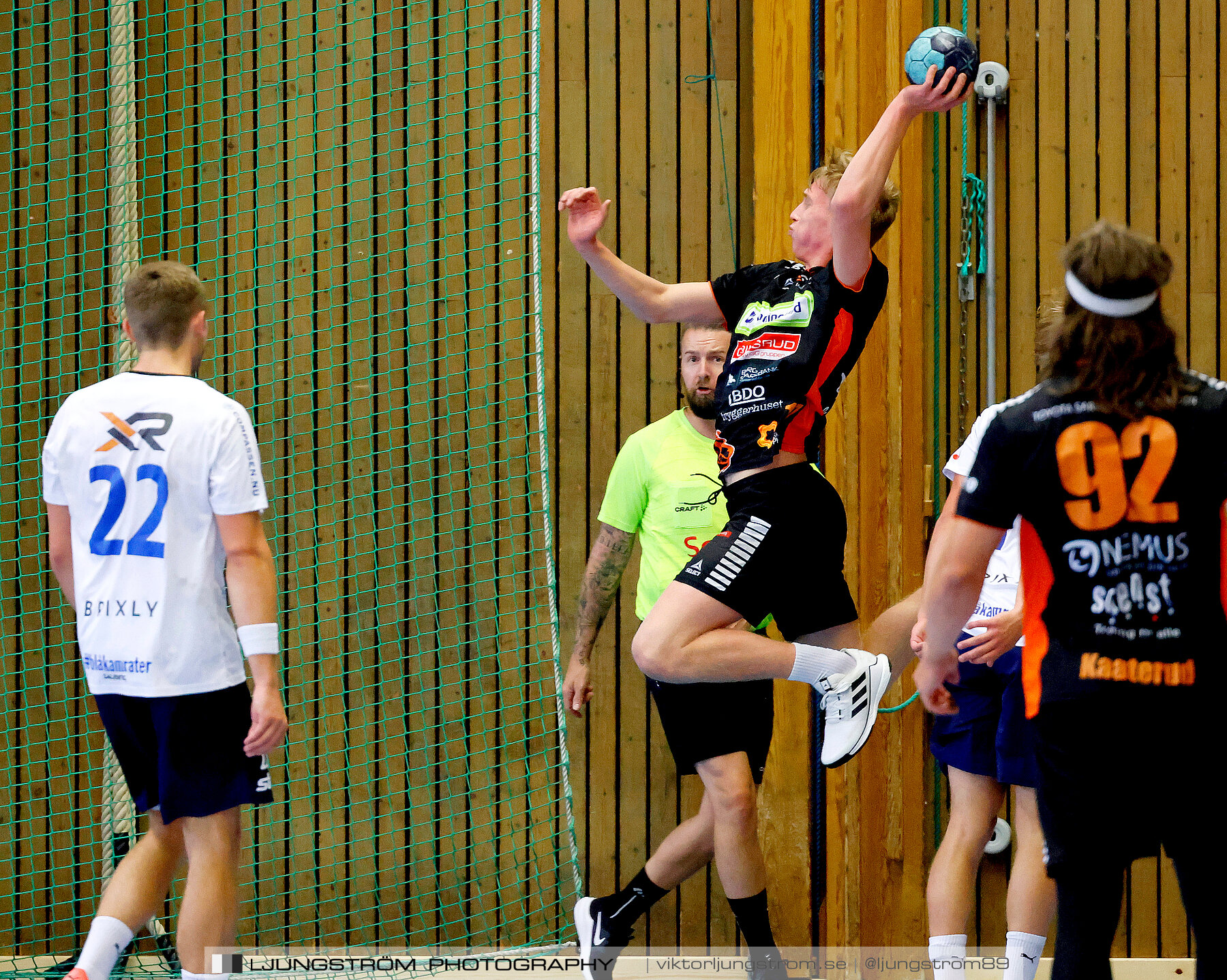 Träningsmatch IFK Skövde HK-Halden Topphåndball 28-25,herr,Arena Skövde,Skövde,Sverige,Handboll,,2023,313805