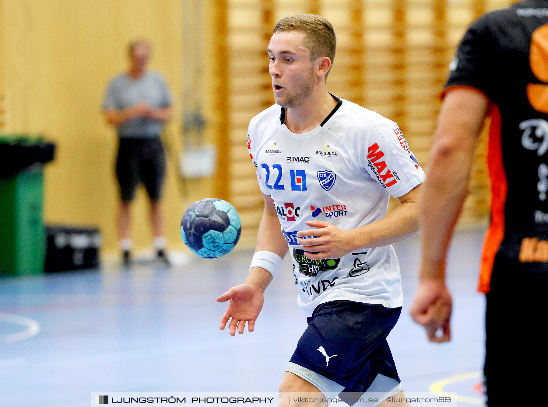 Träningsmatch IFK Skövde HK-Halden Topphåndball 28-25,herr,Arena Skövde,Skövde,Sverige,Handboll,,2023,313812