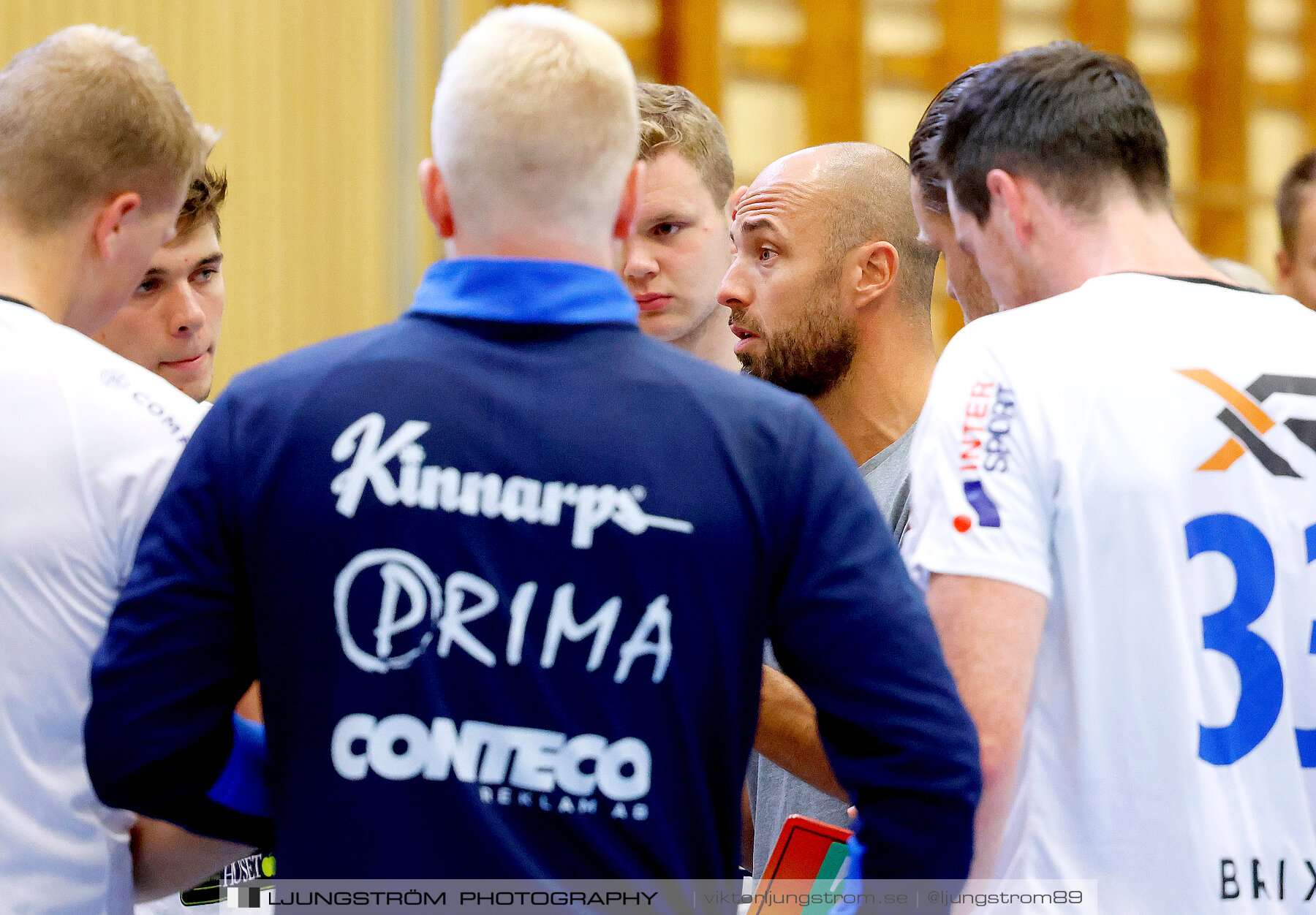 Träningsmatch IFK Skövde HK-Halden Topphåndball 28-25,herr,Arena Skövde,Skövde,Sverige,Handboll,,2023,313818