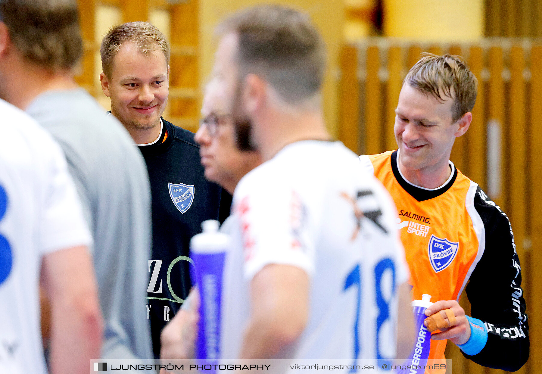 Träningsmatch IFK Skövde HK-Halden Topphåndball 28-25,herr,Arena Skövde,Skövde,Sverige,Handboll,,2023,313819