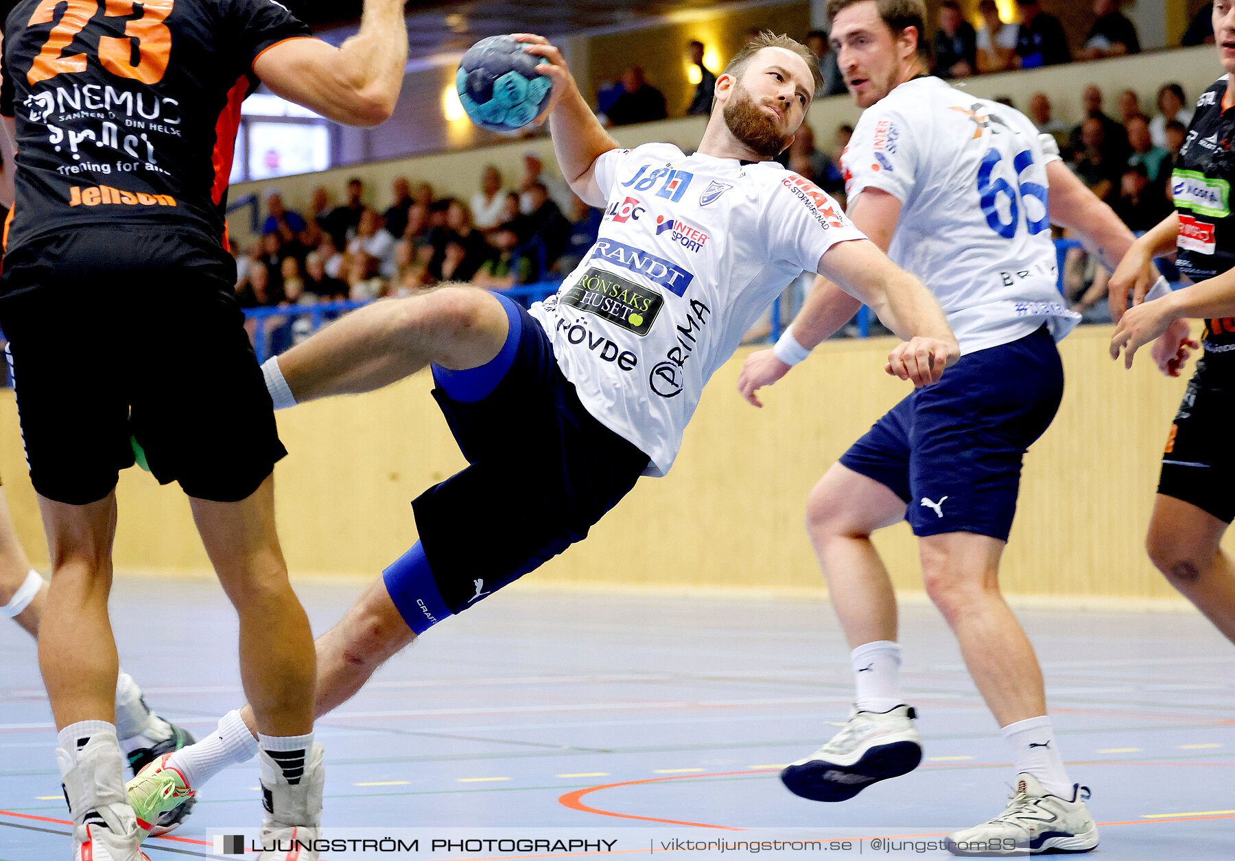 Träningsmatch IFK Skövde HK-Halden Topphåndball 28-25,herr,Arena Skövde,Skövde,Sverige,Handboll,,2023,313827