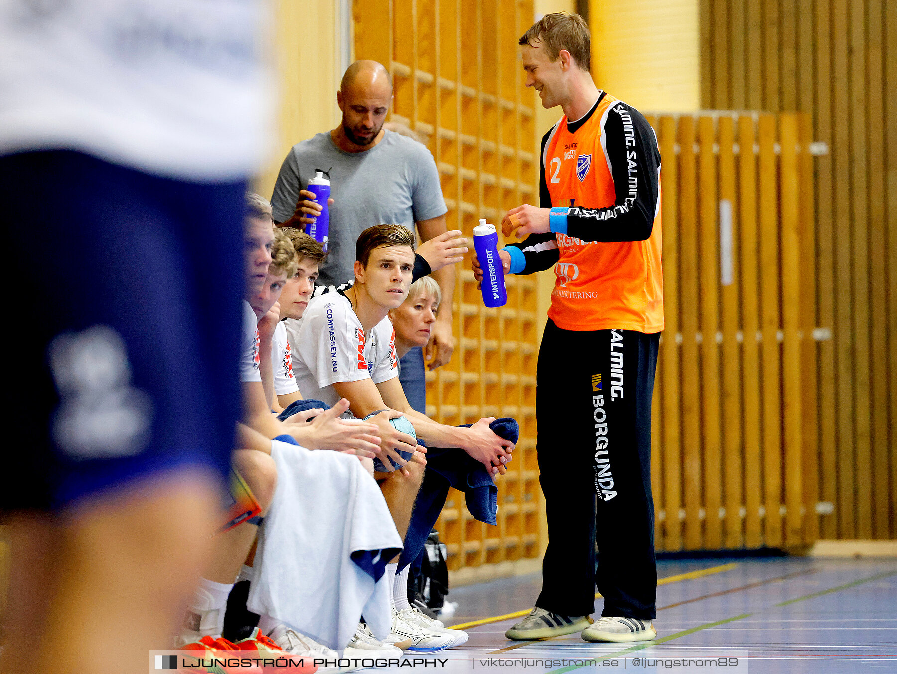 Träningsmatch IFK Skövde HK-Halden Topphåndball 28-25,herr,Arena Skövde,Skövde,Sverige,Handboll,,2023,313833