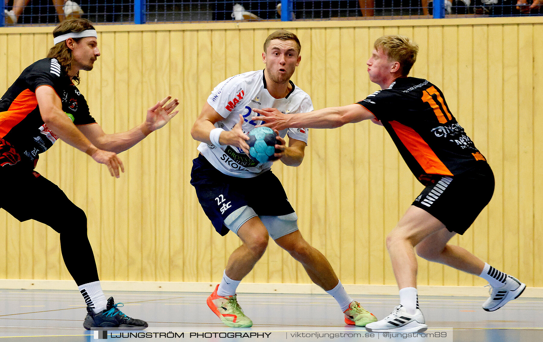 Träningsmatch IFK Skövde HK-Halden Topphåndball 28-25,herr,Arena Skövde,Skövde,Sverige,Handboll,,2023,313840