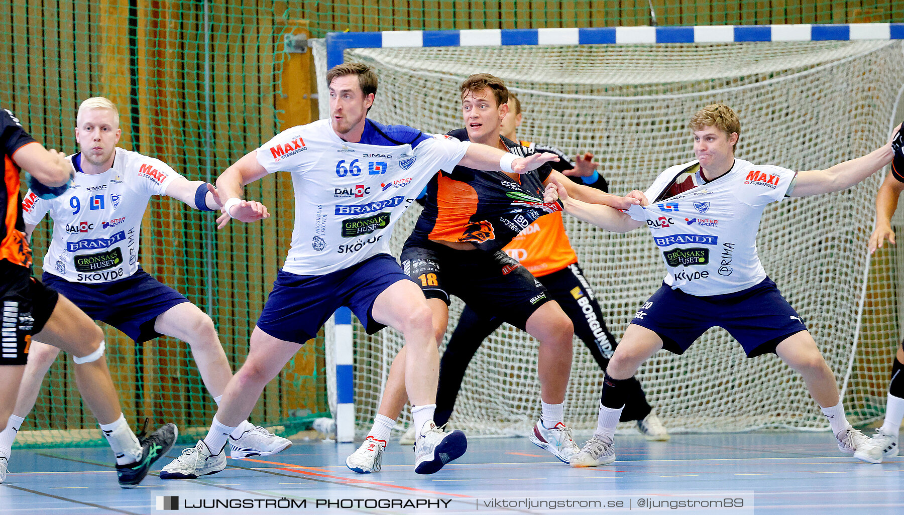 Träningsmatch IFK Skövde HK-Halden Topphåndball 28-25,herr,Arena Skövde,Skövde,Sverige,Handboll,,2023,313849