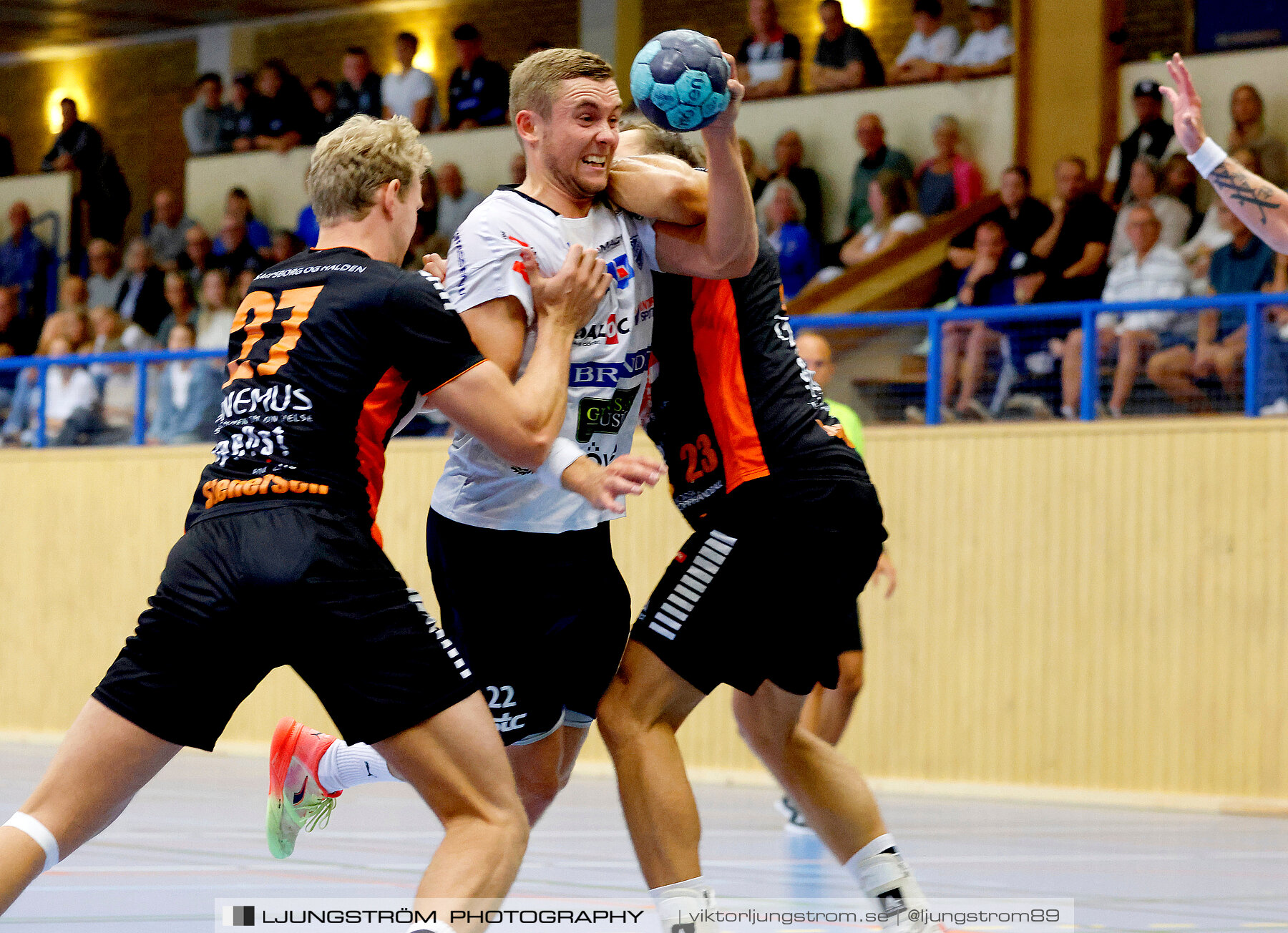 Träningsmatch IFK Skövde HK-Halden Topphåndball 28-25,herr,Arena Skövde,Skövde,Sverige,Handboll,,2023,313853