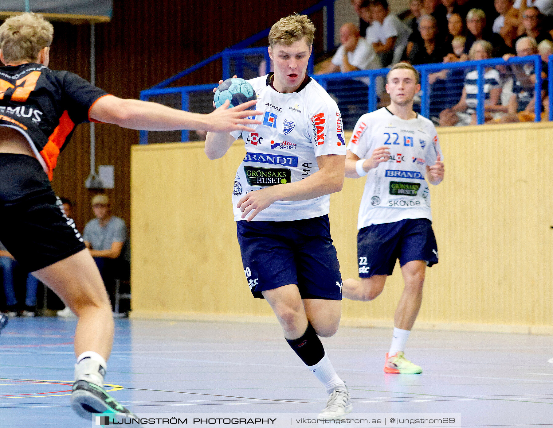 Träningsmatch IFK Skövde HK-Halden Topphåndball 28-25,herr,Arena Skövde,Skövde,Sverige,Handboll,,2023,313859