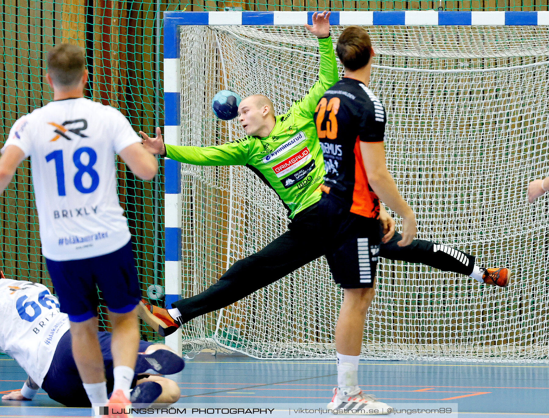 Träningsmatch IFK Skövde HK-Halden Topphåndball 28-25,herr,Arena Skövde,Skövde,Sverige,Handboll,,2023,313880