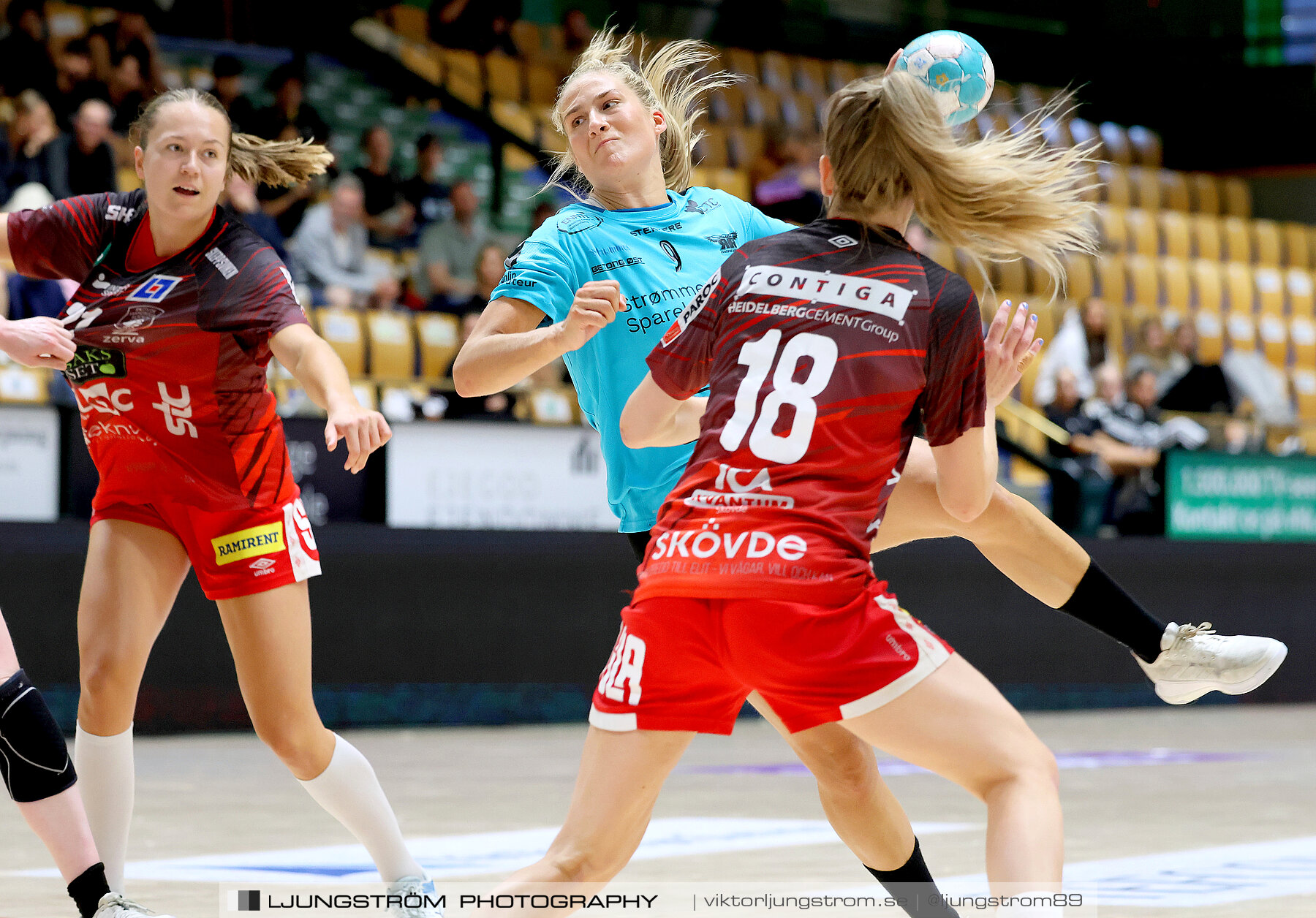 Generation Handball Skövde HF-Romerike Ravens 23-29,dam,Biocirc Arena,Viborg,Danmark,Handboll,,2023,313890
