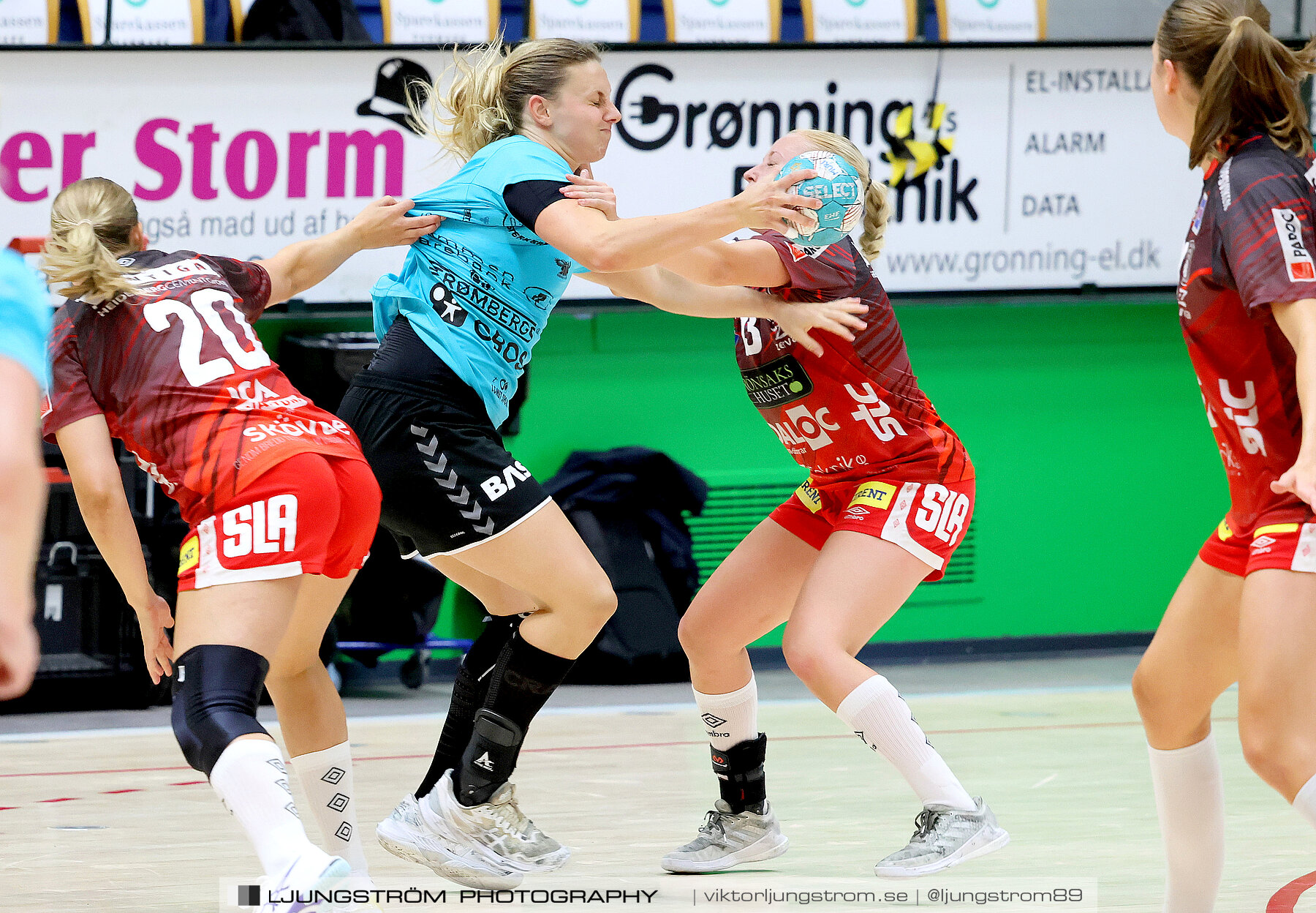 Generation Handball Skövde HF-Romerike Ravens 23-29,dam,Biocirc Arena,Viborg,Danmark,Handboll,,2023,313925