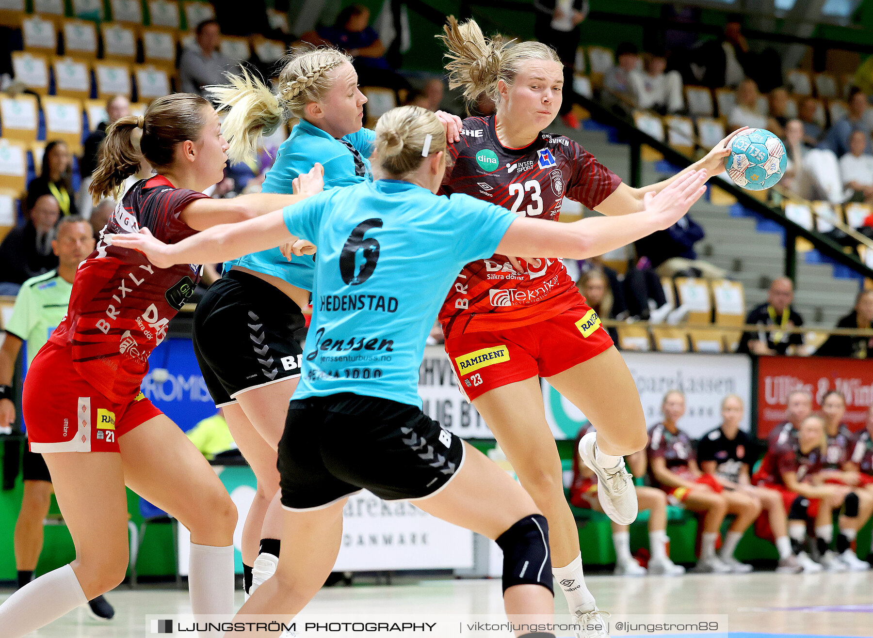 Generation Handball Skövde HF-Romerike Ravens 23-29,dam,Biocirc Arena,Viborg,Danmark,Handboll,,2023,313956