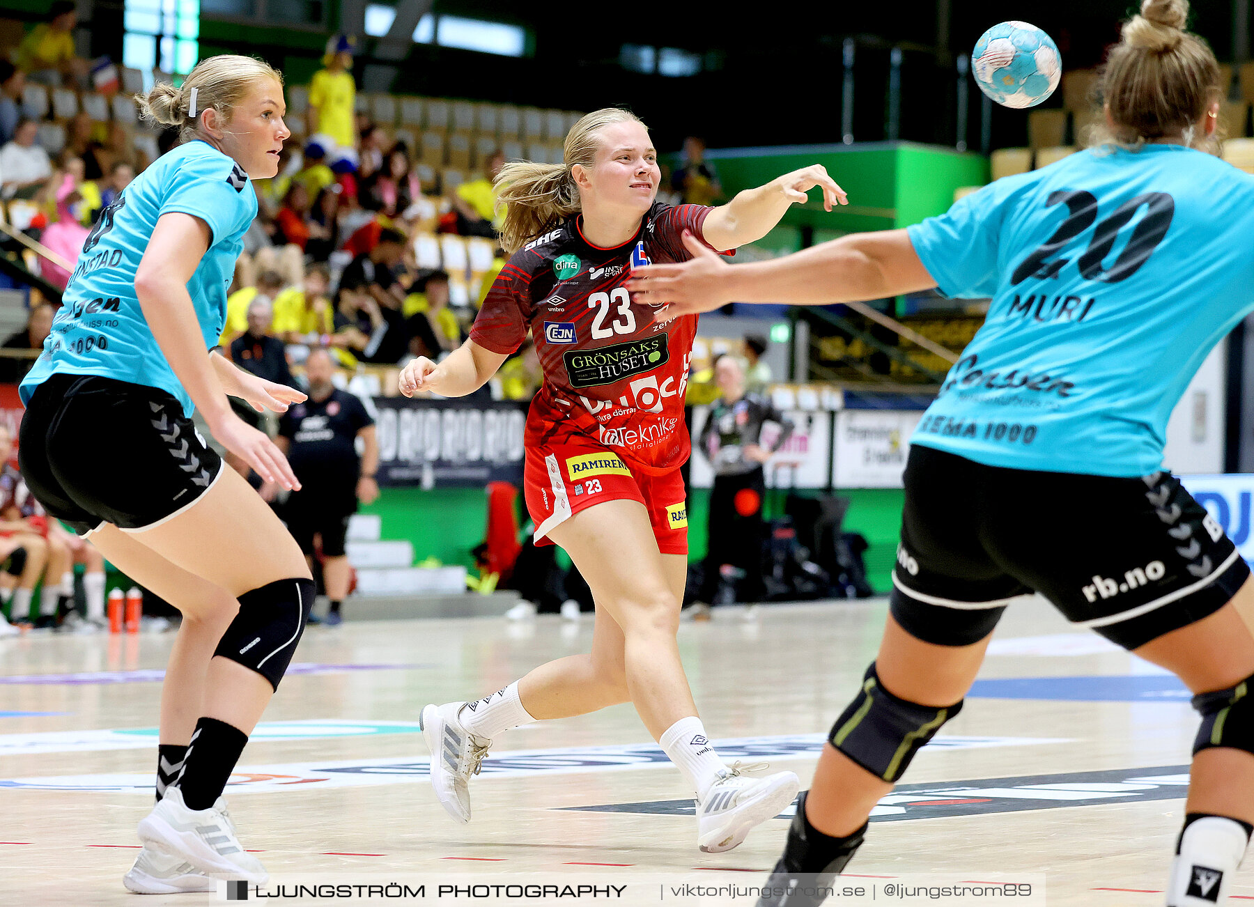 Generation Handball Skövde HF-Romerike Ravens 23-29,dam,Biocirc Arena,Viborg,Danmark,Handboll,,2023,313963