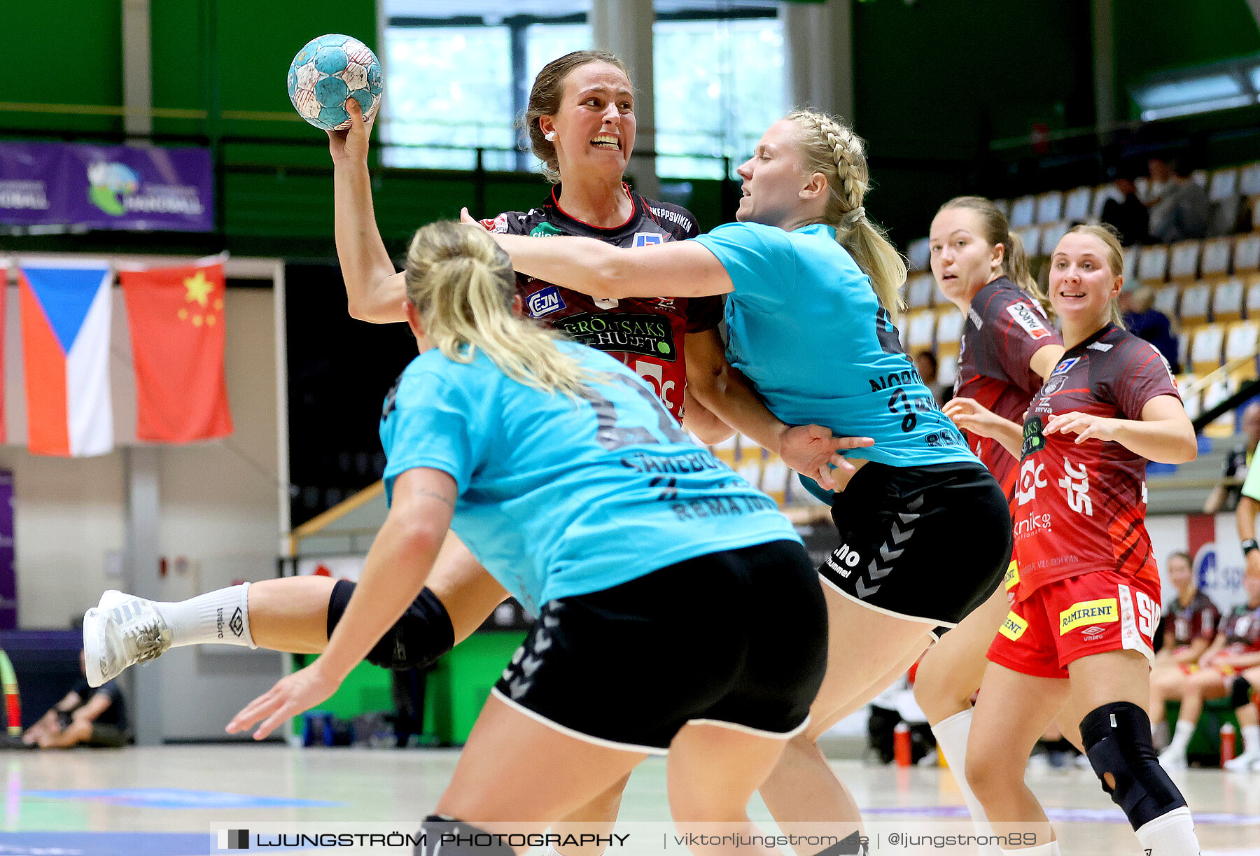 Generation Handball Skövde HF-Romerike Ravens 23-29,dam,Biocirc Arena,Viborg,Danmark,Handboll,,2023,314050