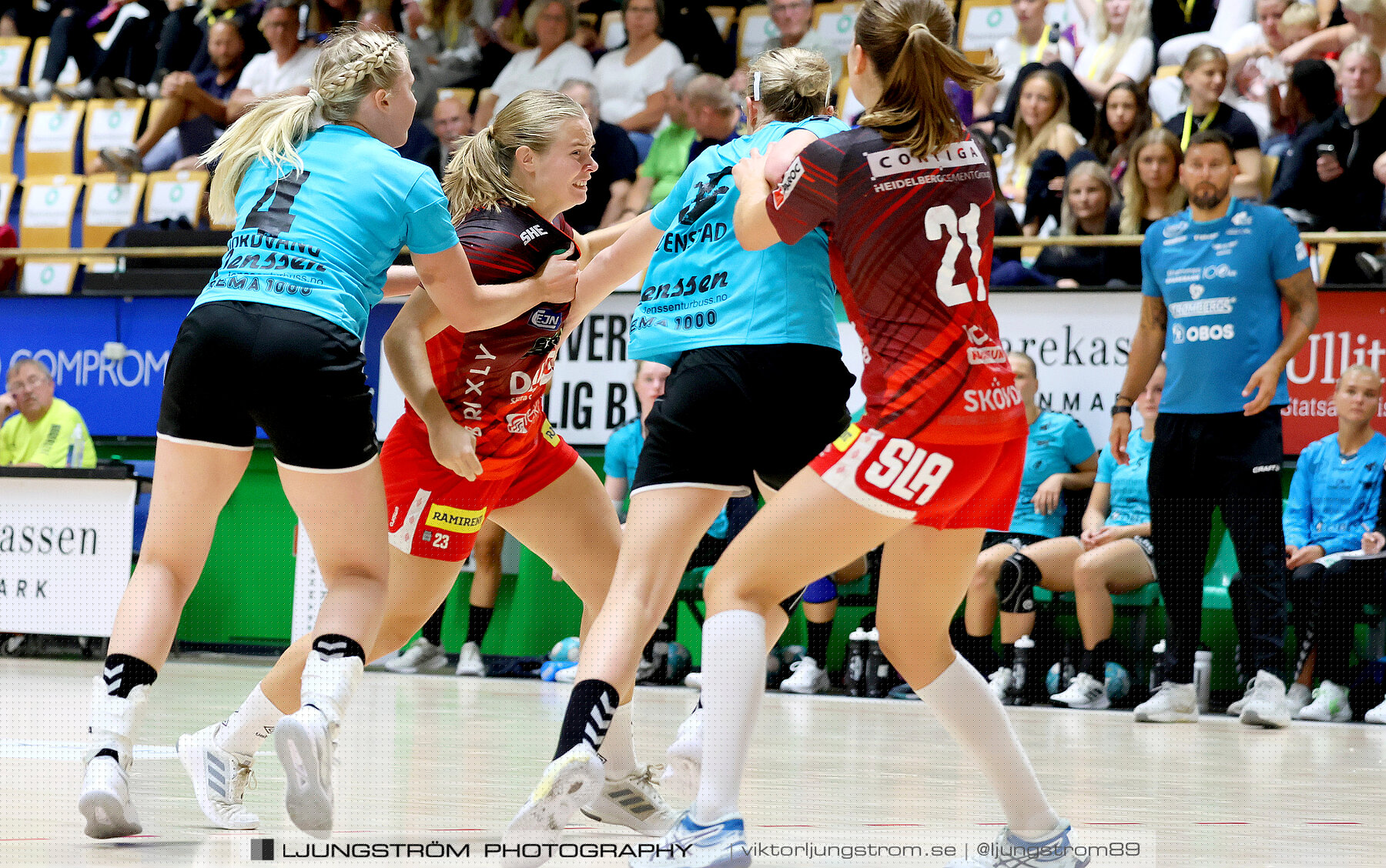 Generation Handball Skövde HF-Romerike Ravens 23-29,dam,Biocirc Arena,Viborg,Danmark,Handboll,,2023,314058