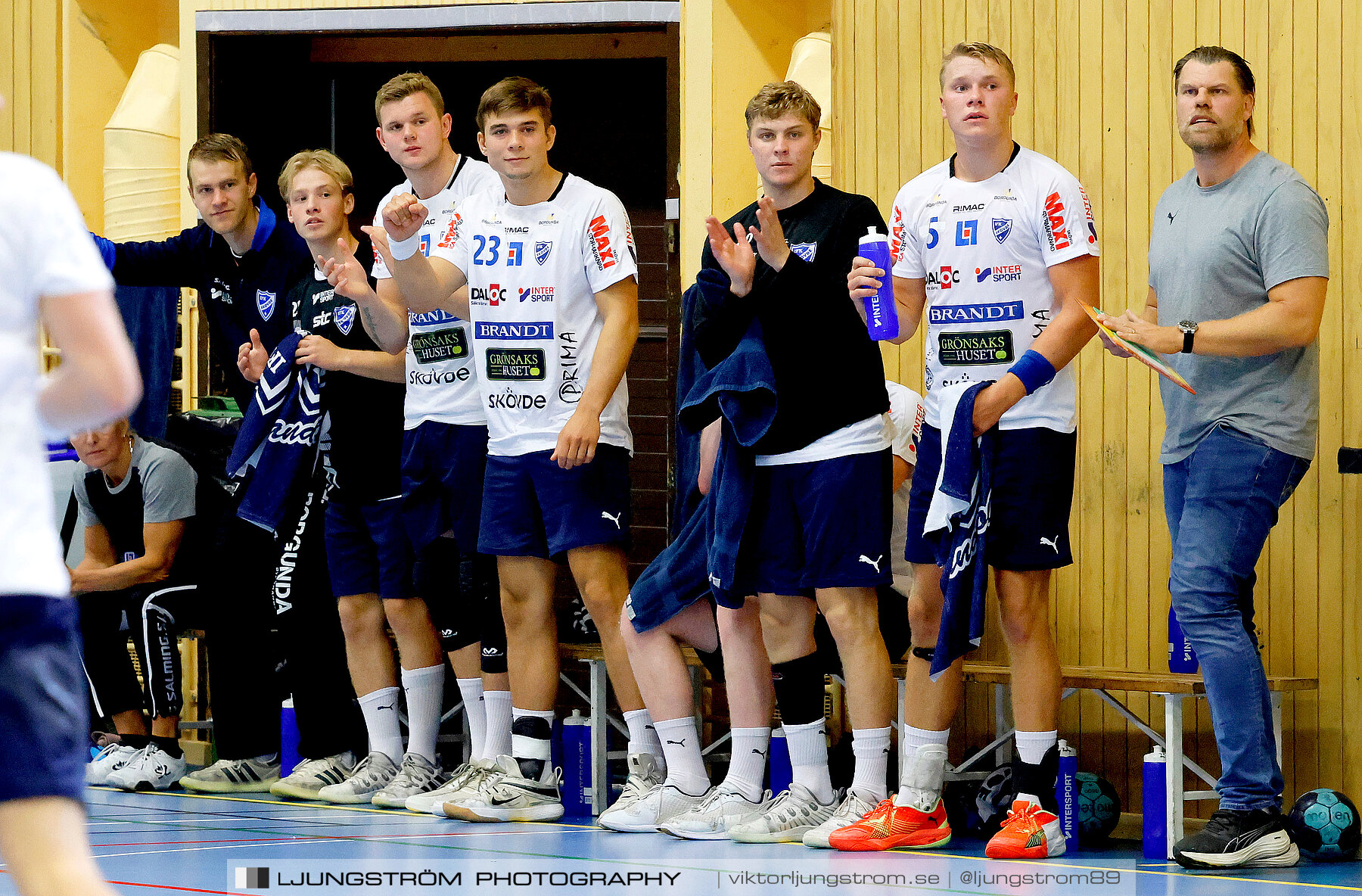 Träningsmatch IFK Skövde HK-Halden Topphåndball 28-25,herr,Arena Skövde,Skövde,Sverige,Handboll,,2023,314163