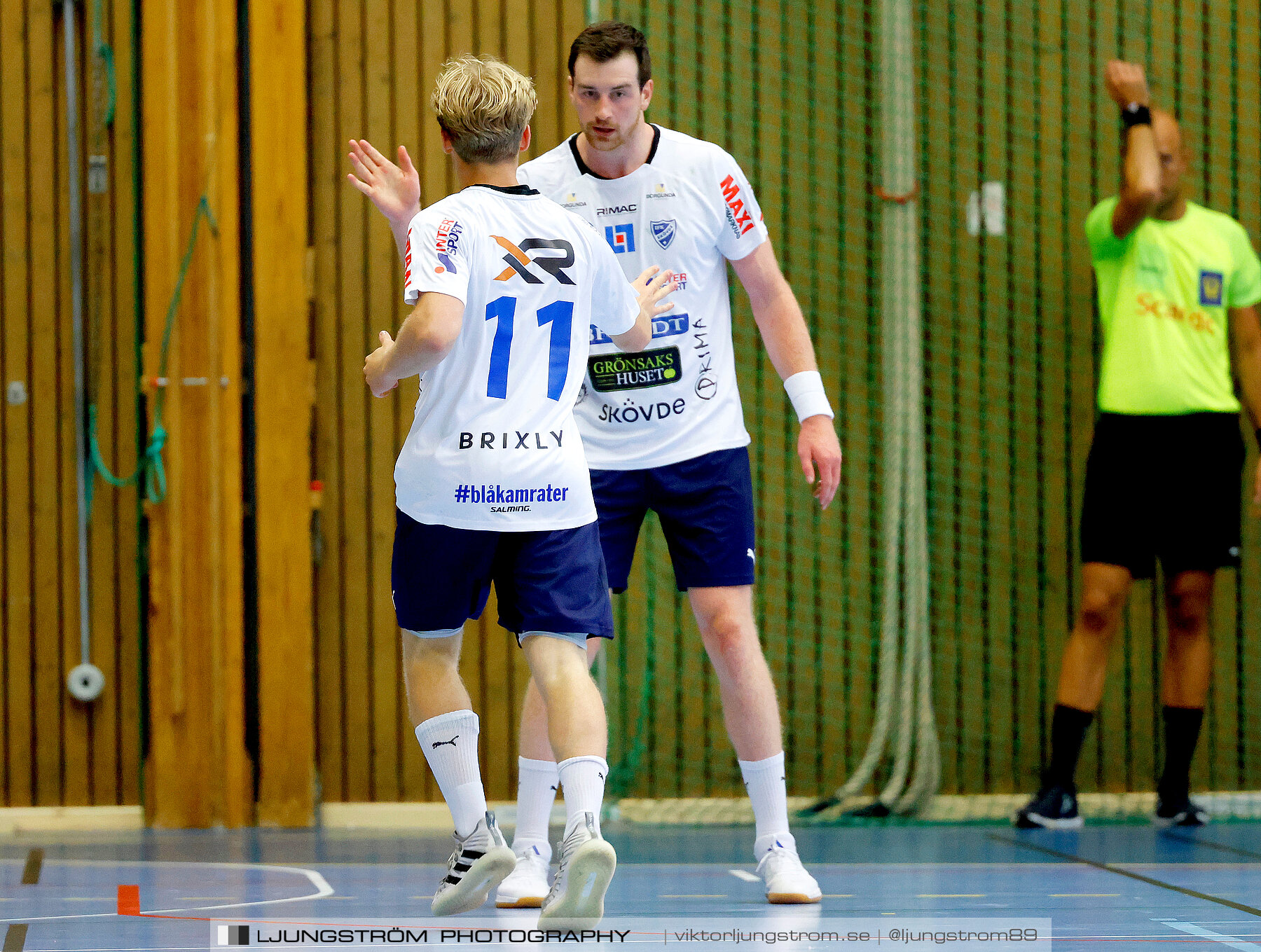 Träningsmatch IFK Skövde HK-Halden Topphåndball 28-25,herr,Arena Skövde,Skövde,Sverige,Handboll,,2023,314186