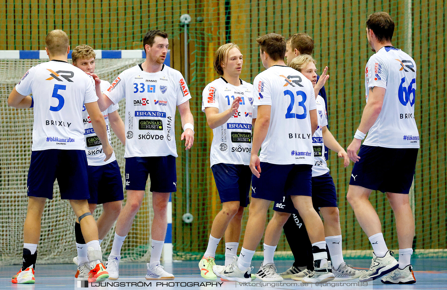 Träningsmatch IFK Skövde HK-Halden Topphåndball 28-25,herr,Arena Skövde,Skövde,Sverige,Handboll,,2023,314220